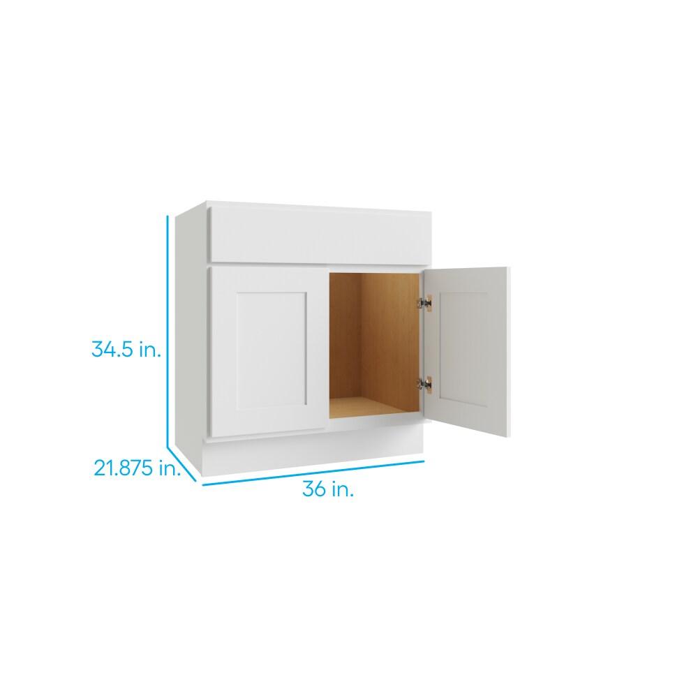 Home Beyond 36'' Single Bathroom Vanity Base Only