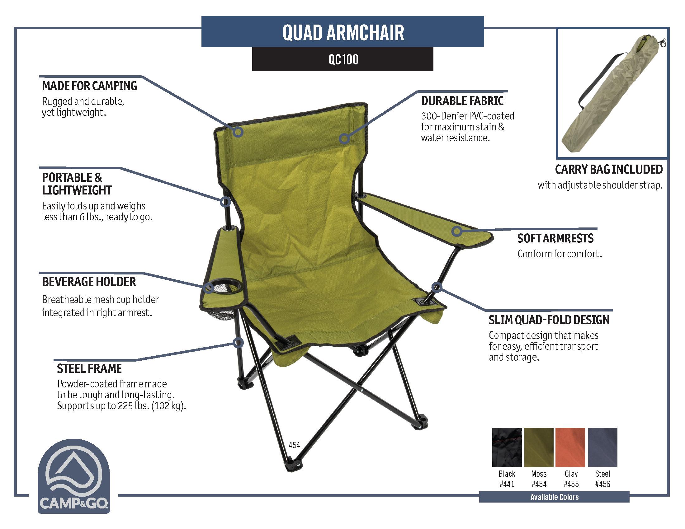 Classic Quad Camping Chair