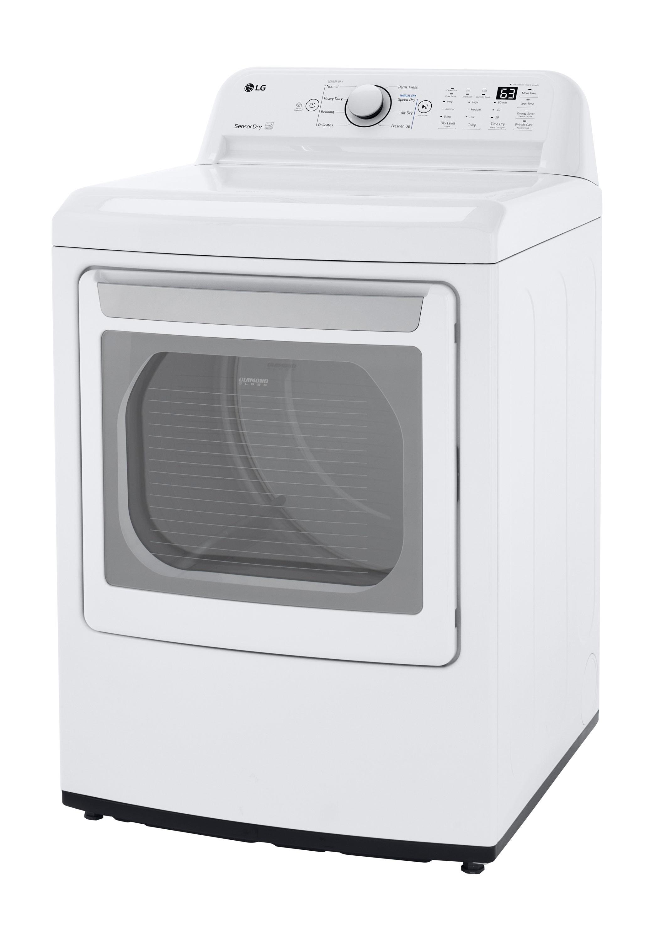 7.3 Cu. Ft. Ultra Large Capacity Electric Dryer With Sensor Dry Technology