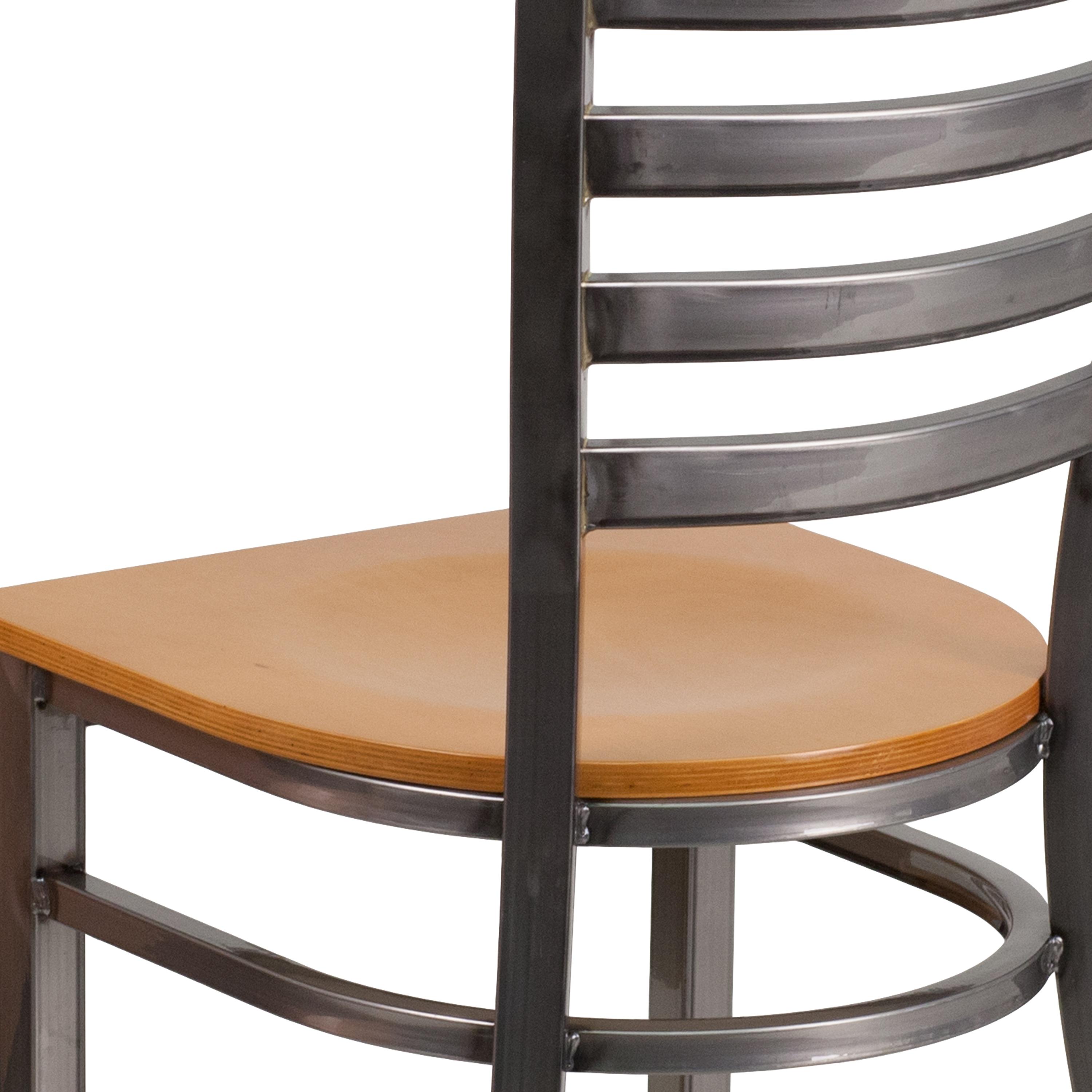 Kendall Ladder Back Metal Restaurant Chair