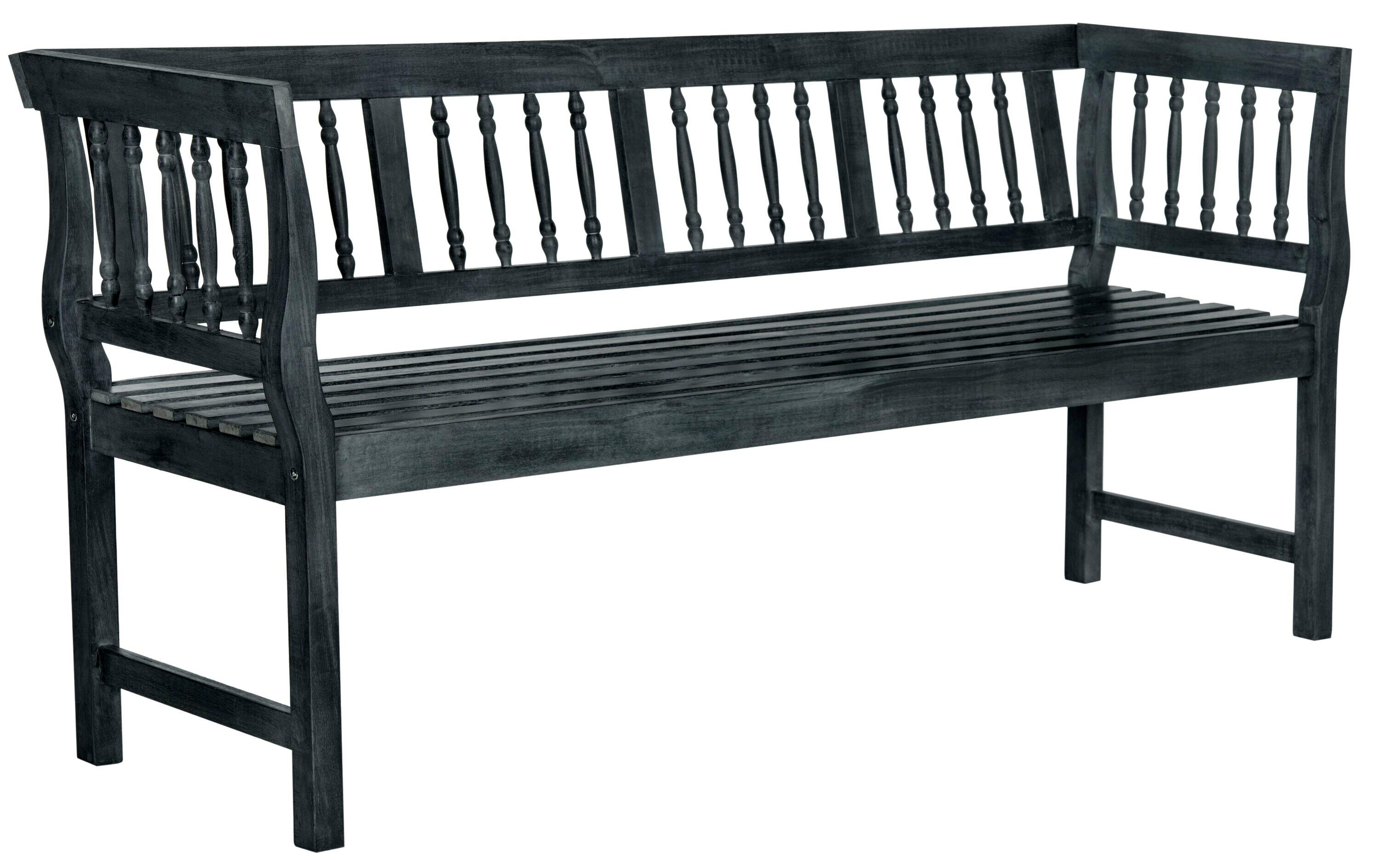 Brentwood Bench - Outdoor - PAT6732 - Dark Slate Gray - Safavieh