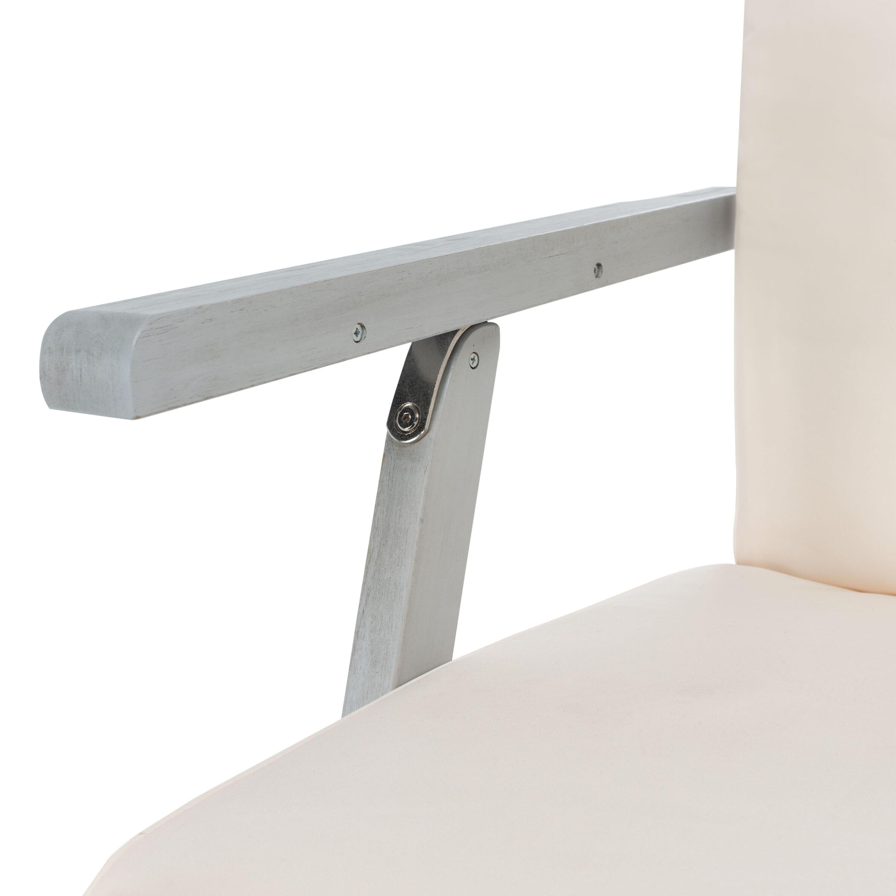 Palmdale Lounge Chair - Outdoor - PAT7015 - Grey/Beige -Safavieh