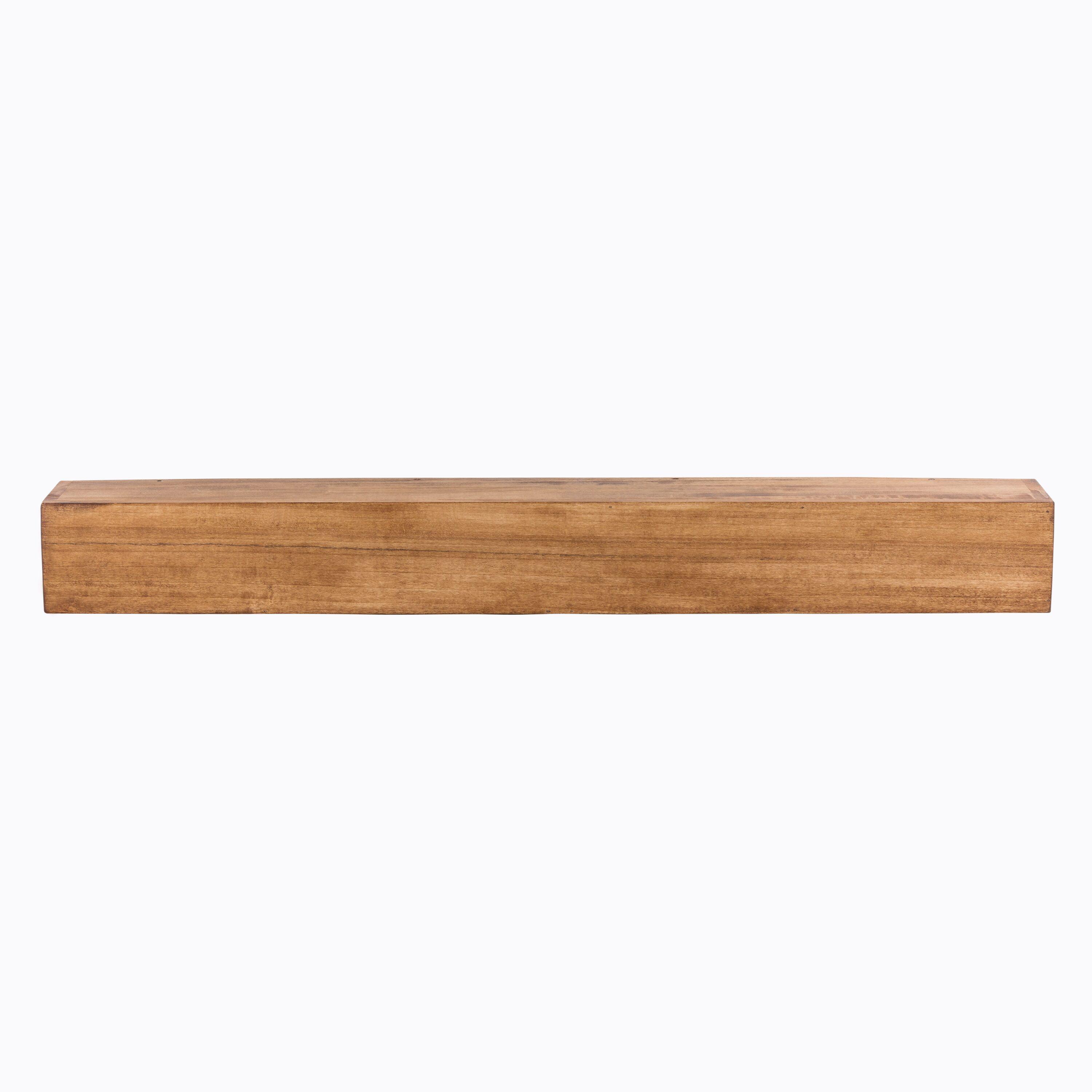 Dogberry Collections Modern Farmhouse Fireplace Shelf Mantel