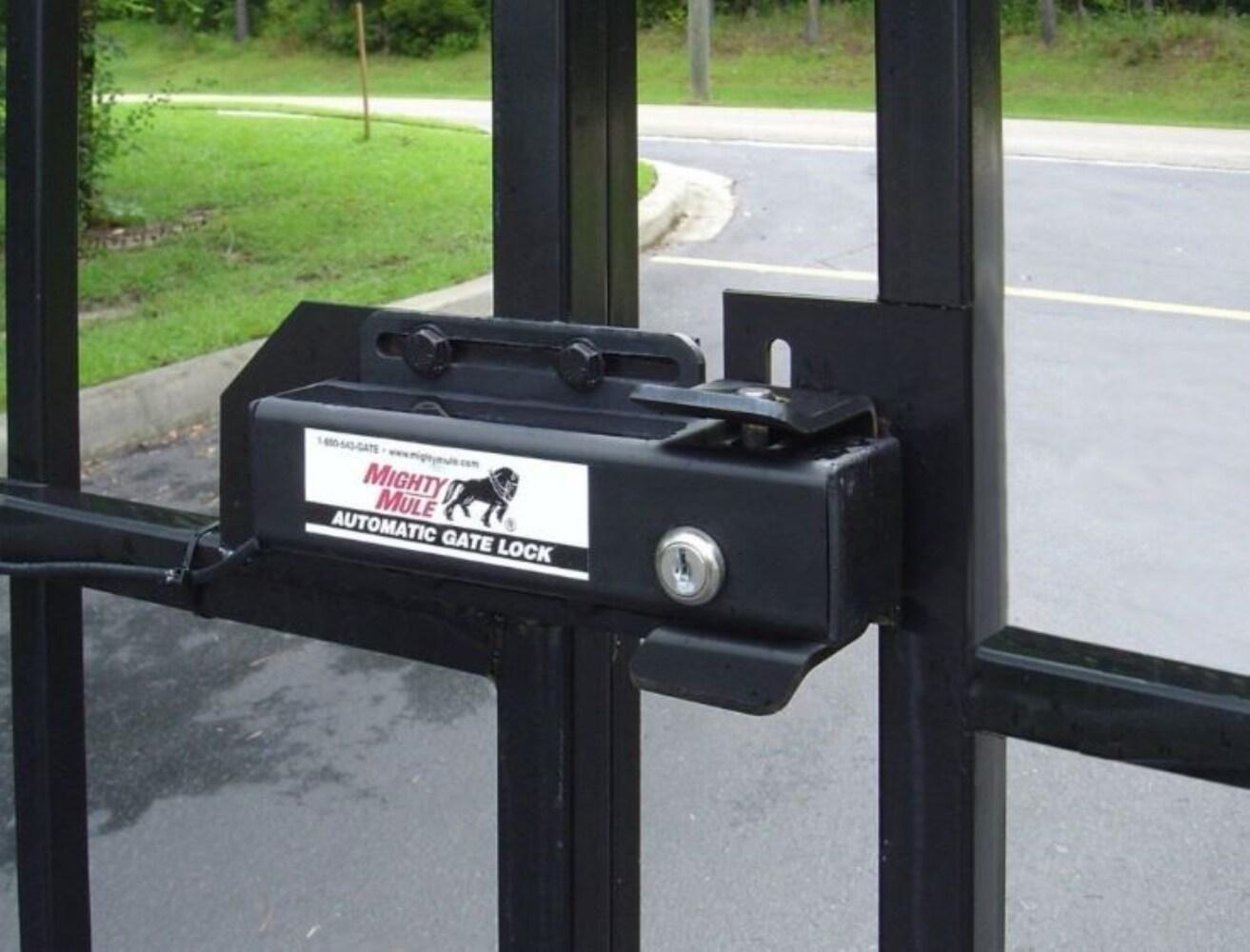 Automatic Gate Lock Pull-to-Open
