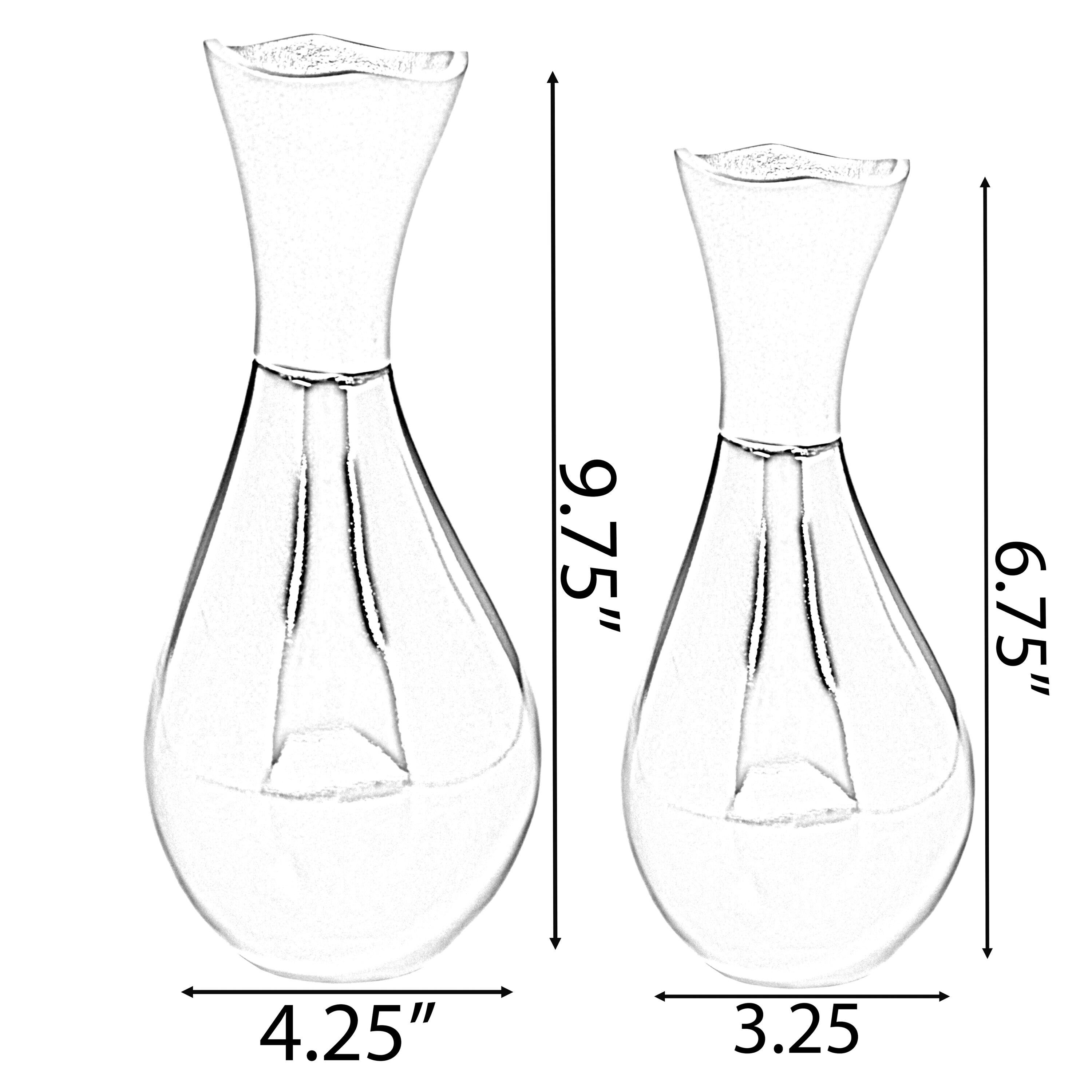 Orren Ellis Pompea Aluminum Table Vase