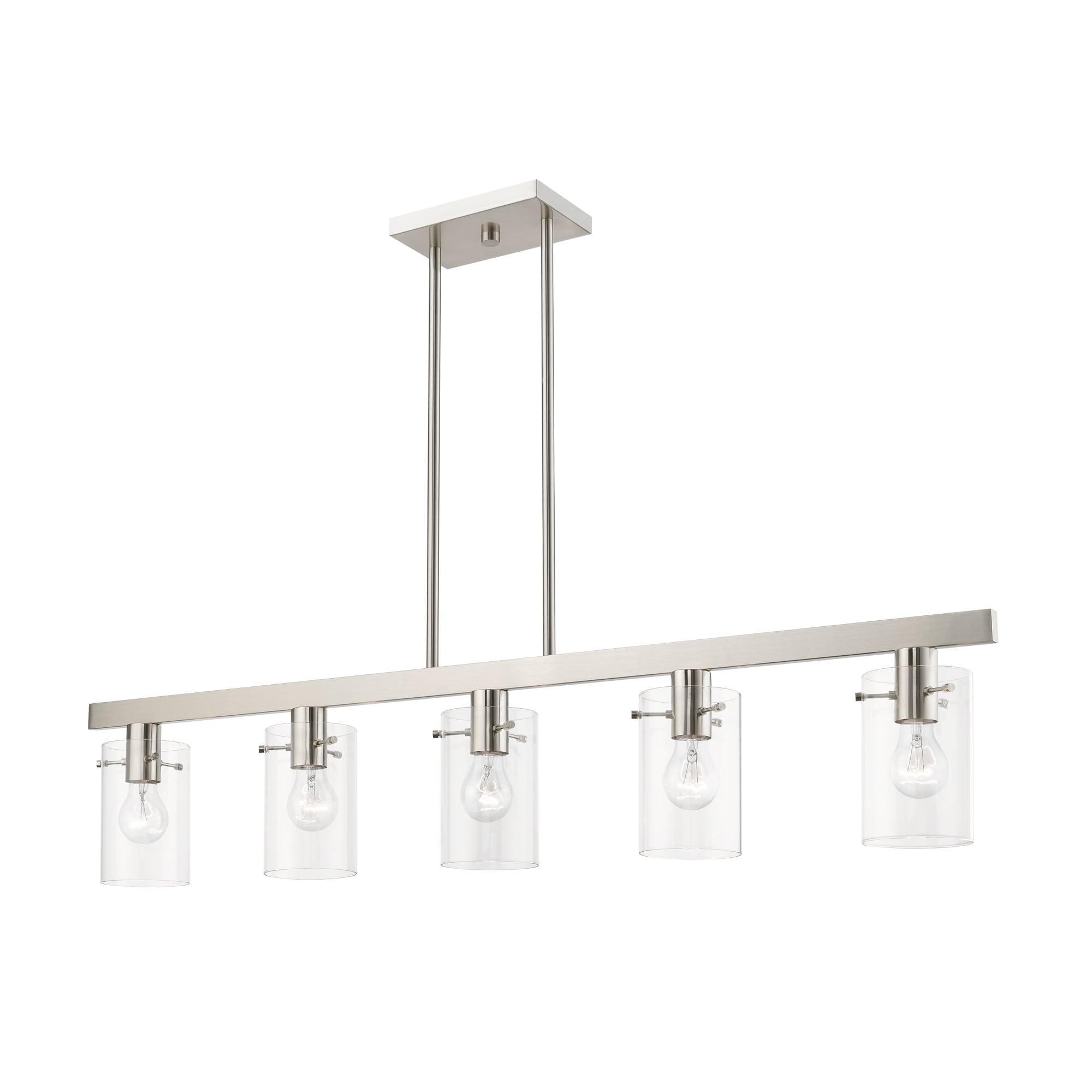 Livex Lighting Munich 5 - Light Chandelier in  Brushed Nickel