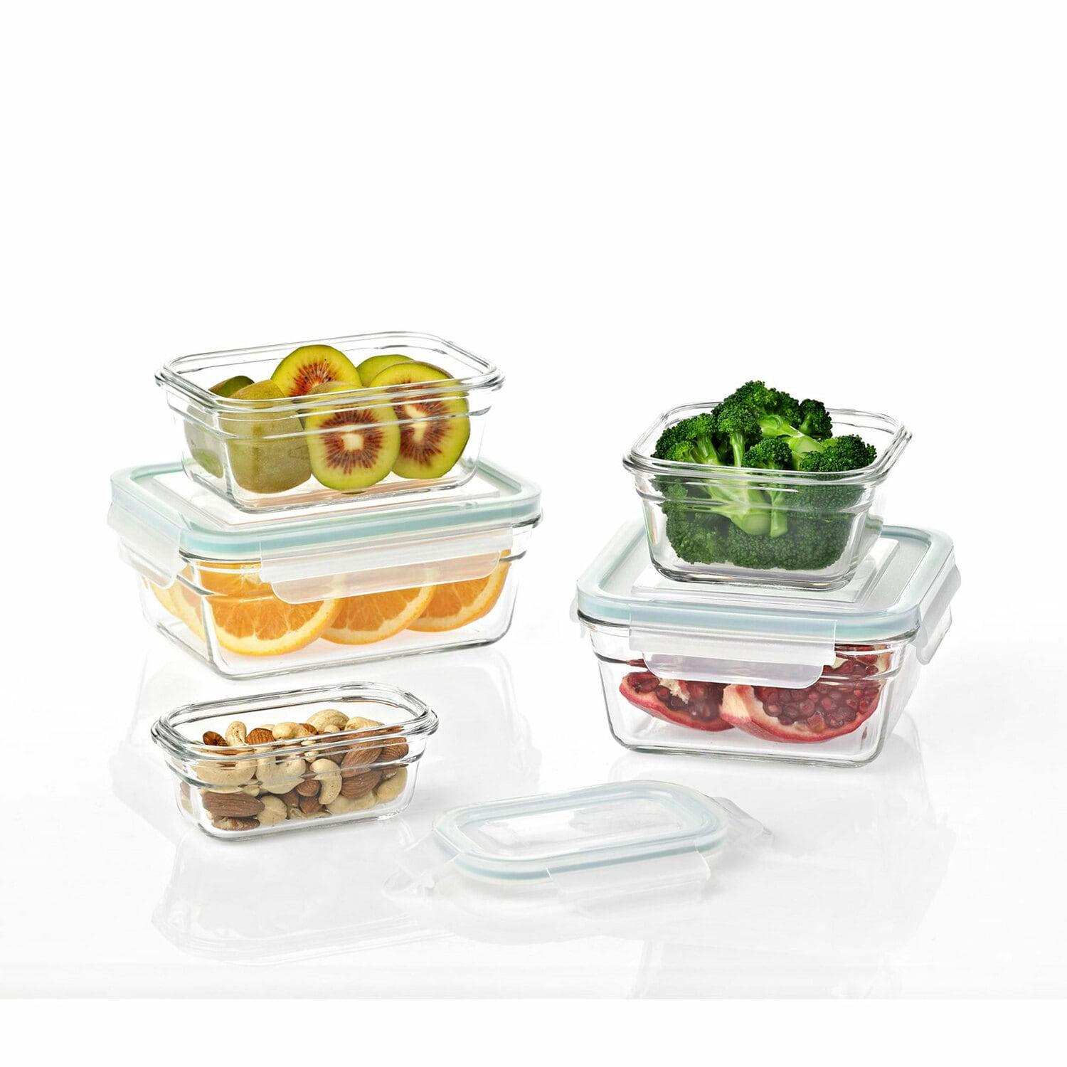 Glasslock Glasslock Oven and Microwave Safe Glass Food Storage Containers 10 Piece Set