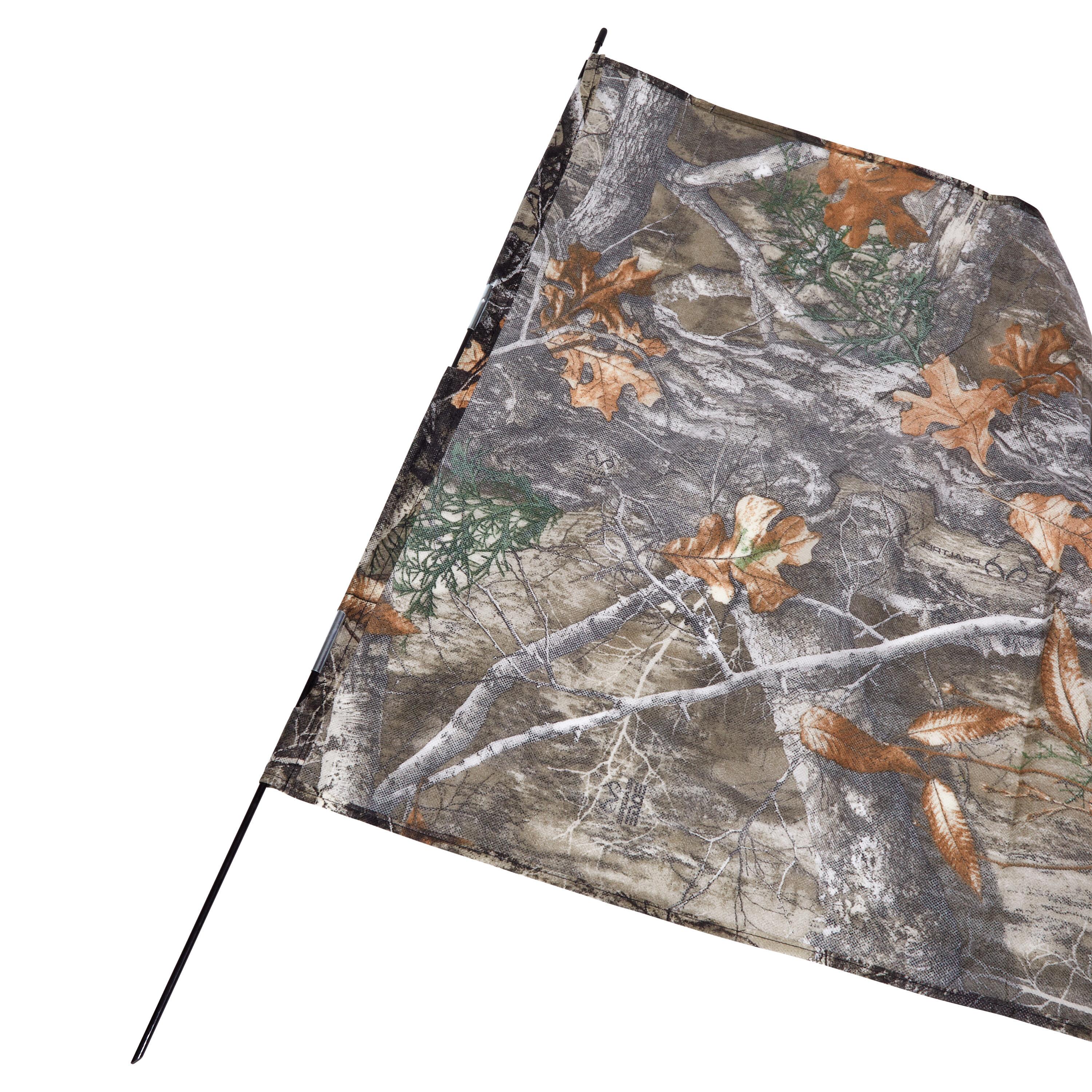 Allen Company Portable Ground Blind for Turkey and Deer Hunting - Outdoor Shooting Gear - Comes with Stakes for Easy Set Up - Realtree Edge Camo - 10" L x 27" H