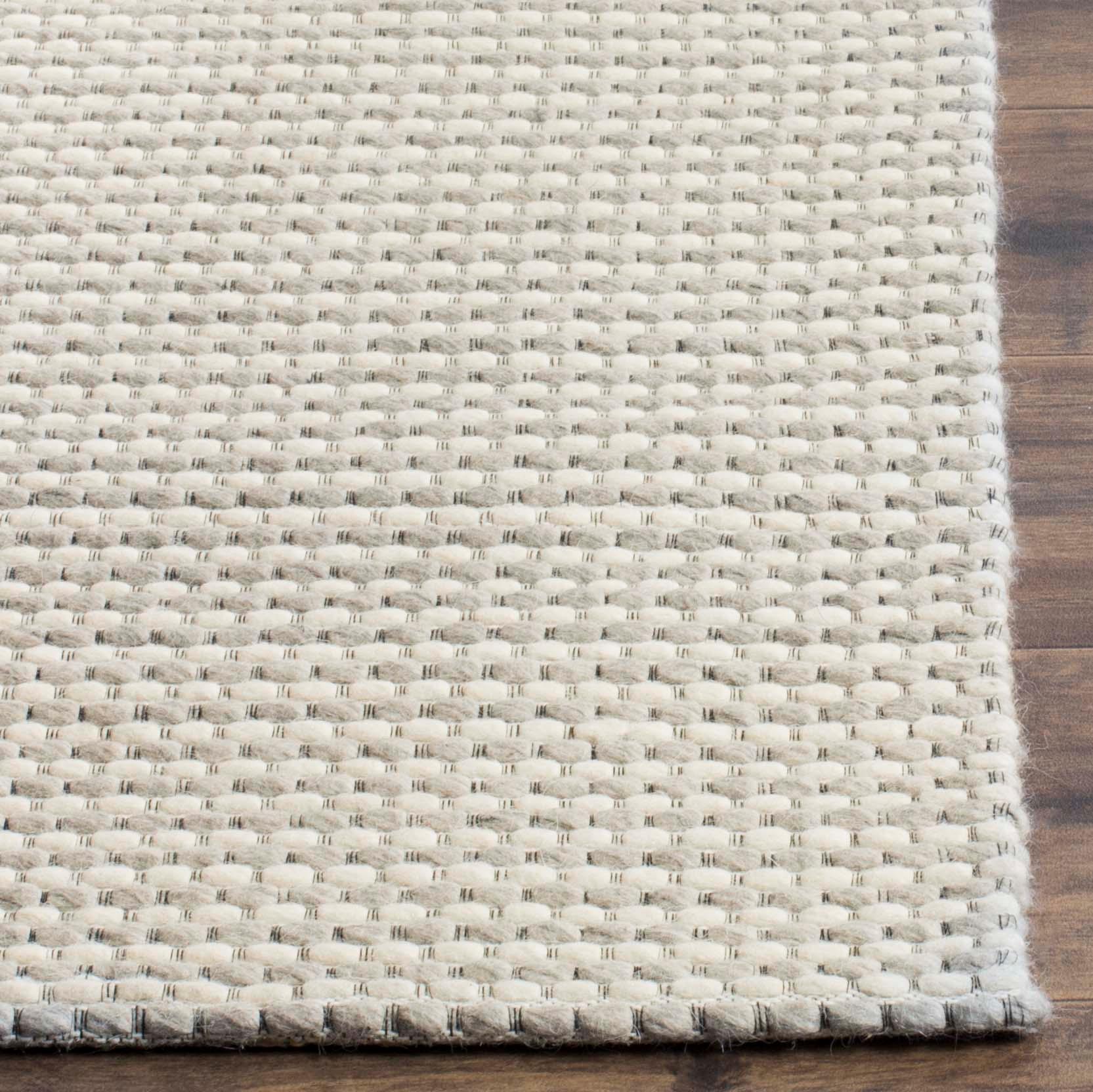 Natura NAT801 Hand Woven Indoor Runner - Silver/Ivory - 2'3"x20' - Safavieh