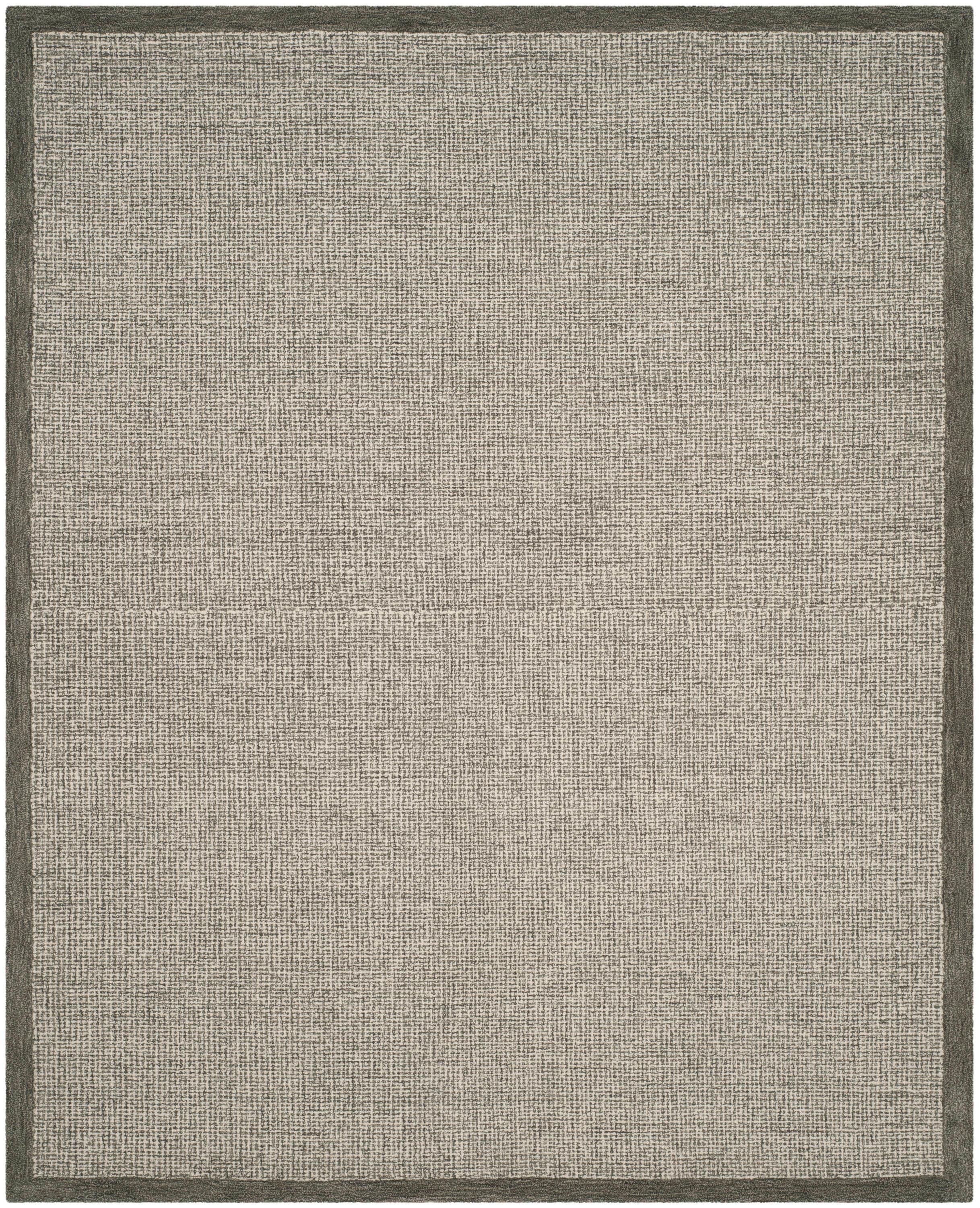 Abstract ABT220 Handmade Indoor Area Rug - Sage/Ivory - 8'x10' - Safavieh
