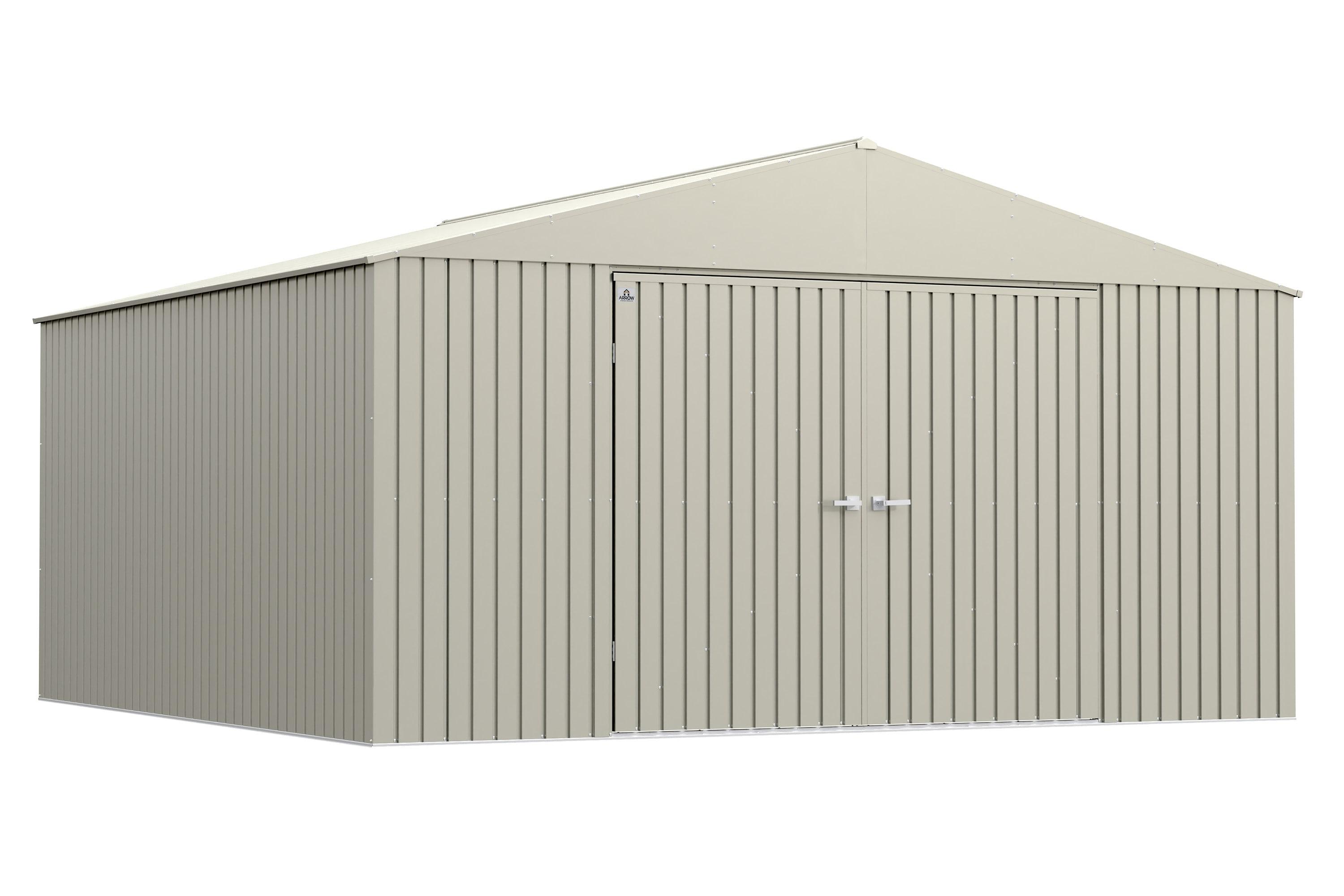 Elite 14 ft. W x 14 ft. D Metal Storage Shed