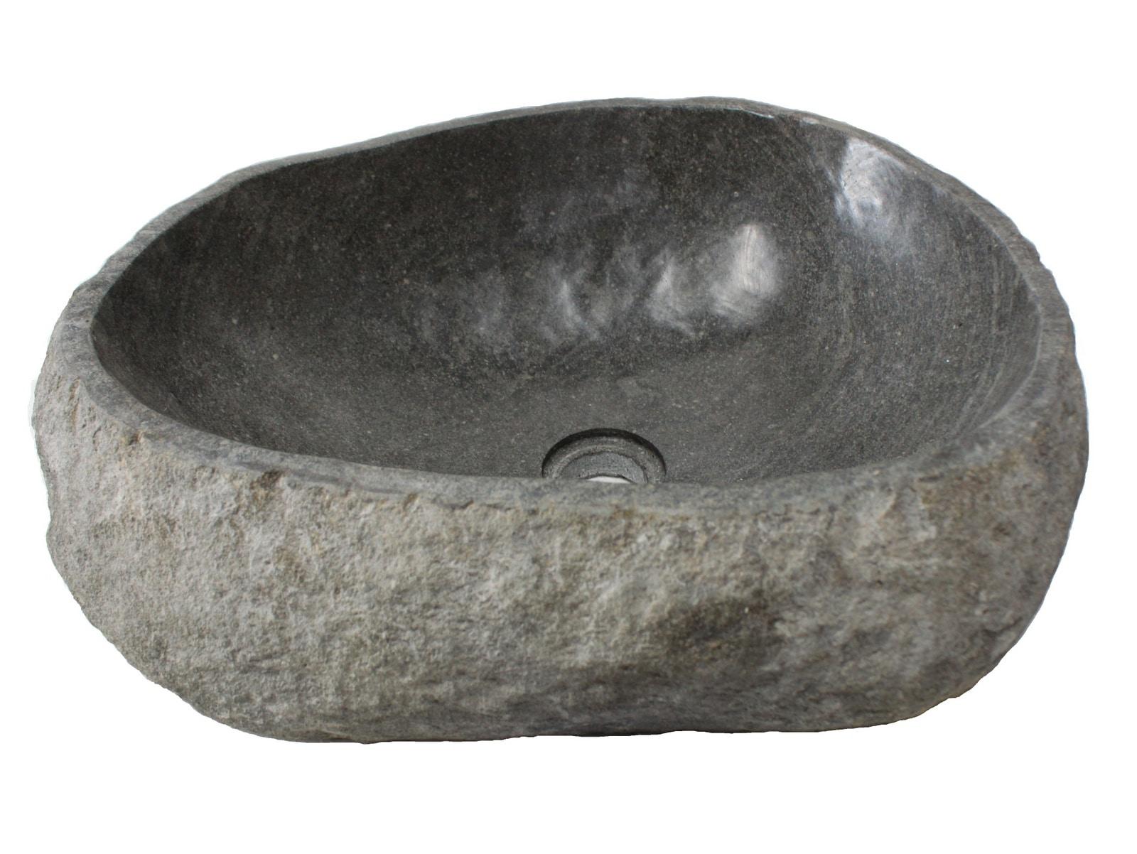 Eden Bath 20'' Gray Stone Specialty Bathroom Sink