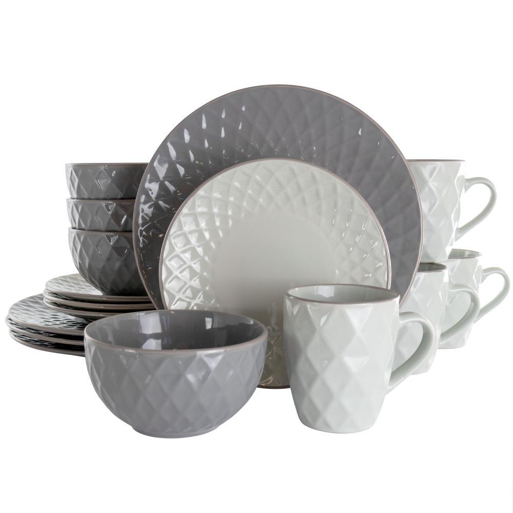 Alec Stoneware Dinnerware - Set of 16