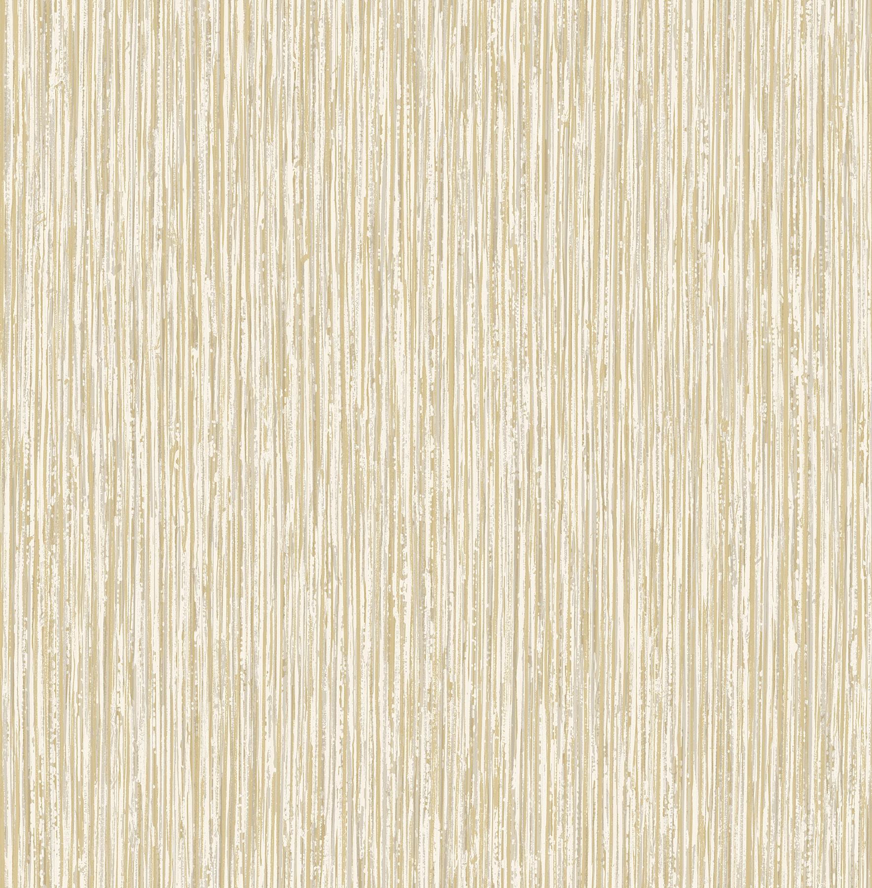 Fine Decor Kofi Champagne Faux Grasscloth Wallpaper, 20.5-in by 33-ft, 56.4 sq. ft