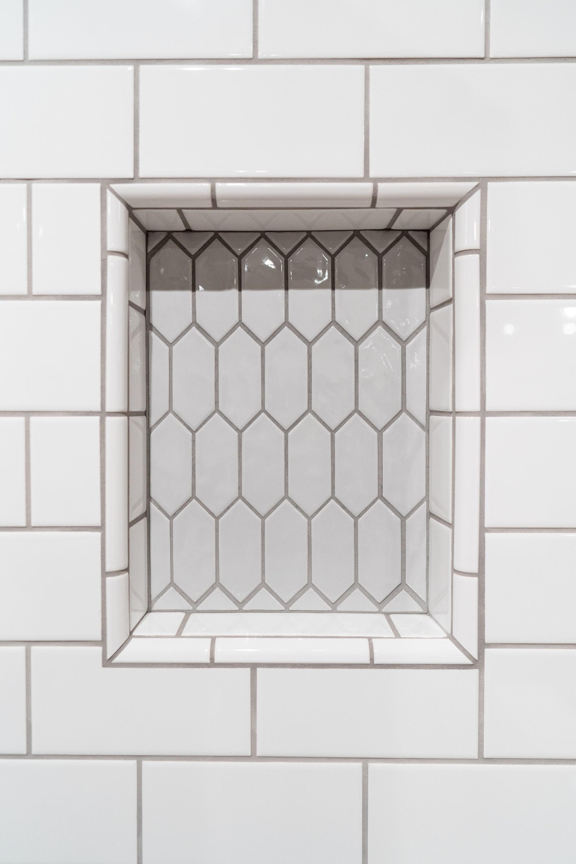 EZ NICHES New Ready for Tile Recessed Bathroom Shower Shampoo Shelf Niche (11" X 16" Medium Rectangular)