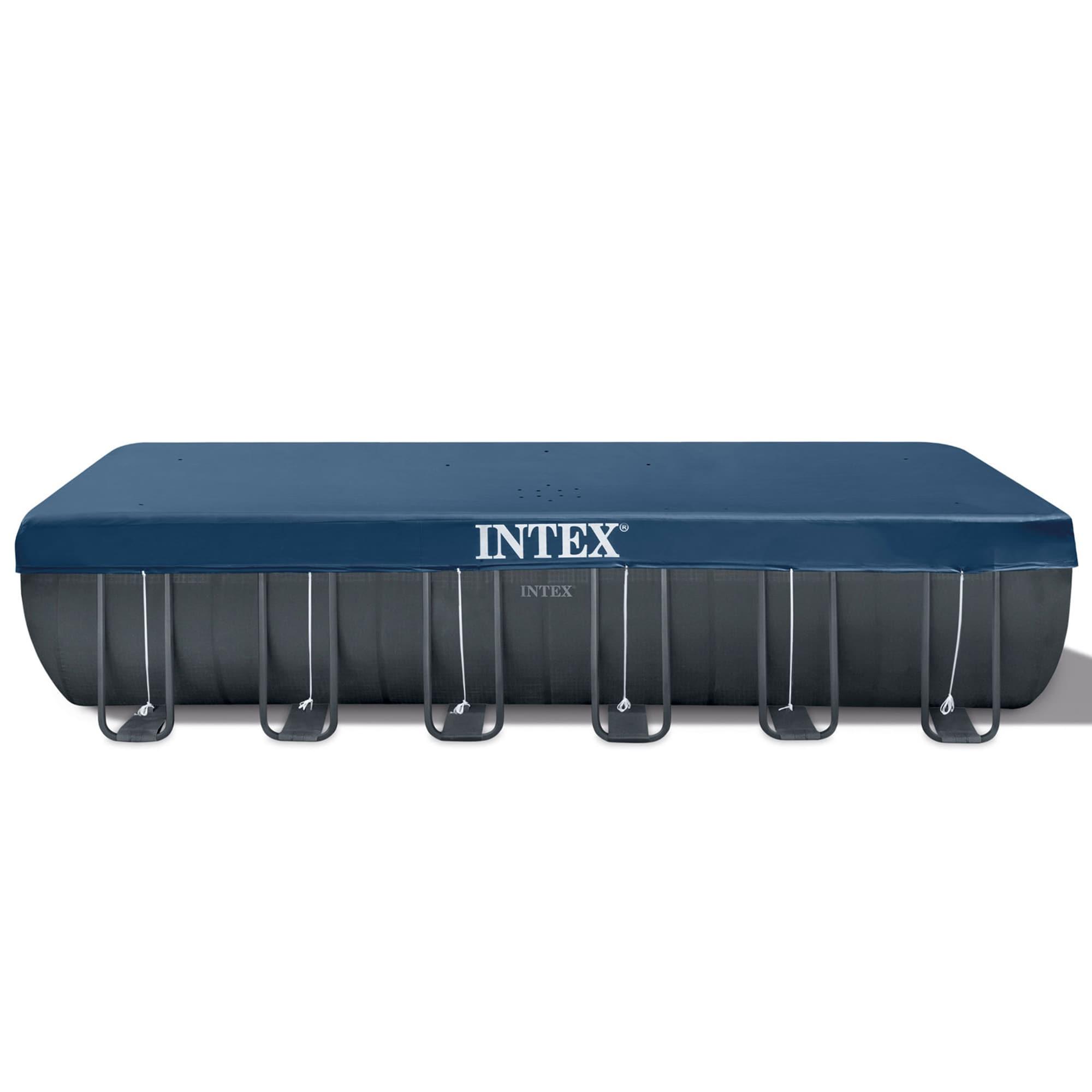 Intex Ultra XTR Frame 24' x 12' x 52" Swimming Pool & Protective Sun Canopy