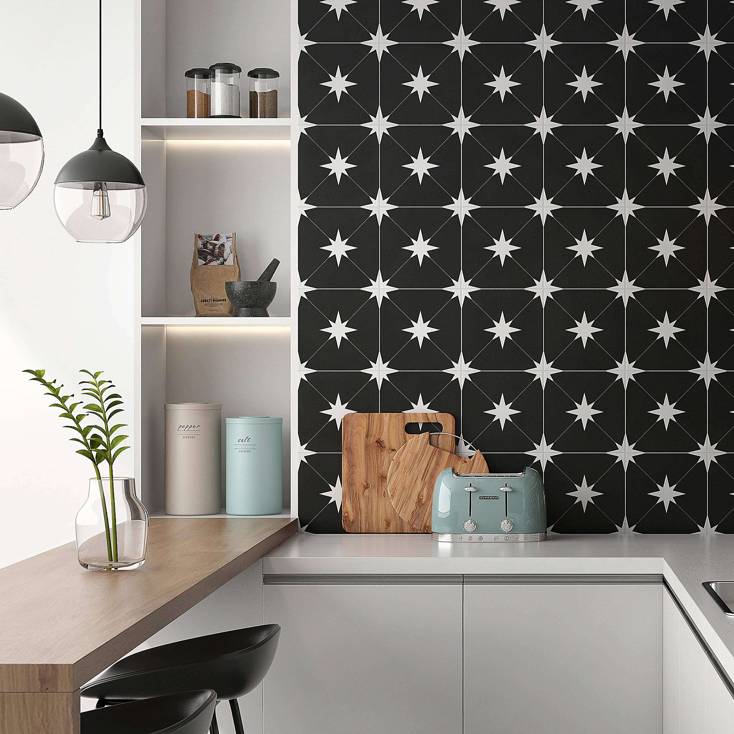Polaris 9 in. x 9 in. Matte Porcelain Floor and Wall Tile (10.76 Sq. Ft. / Case)