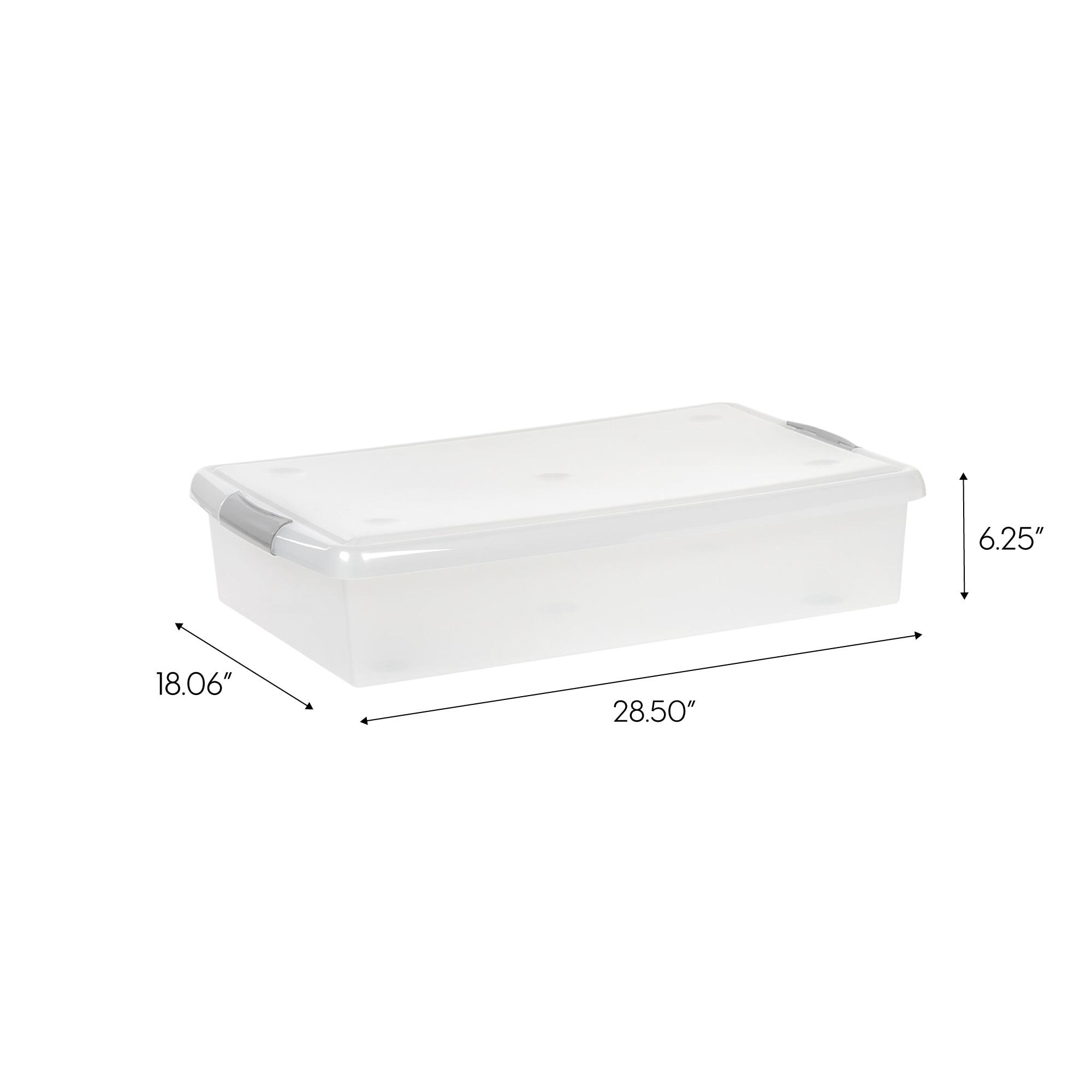 IRIS USA, Inc. Plastic Underbed Storage