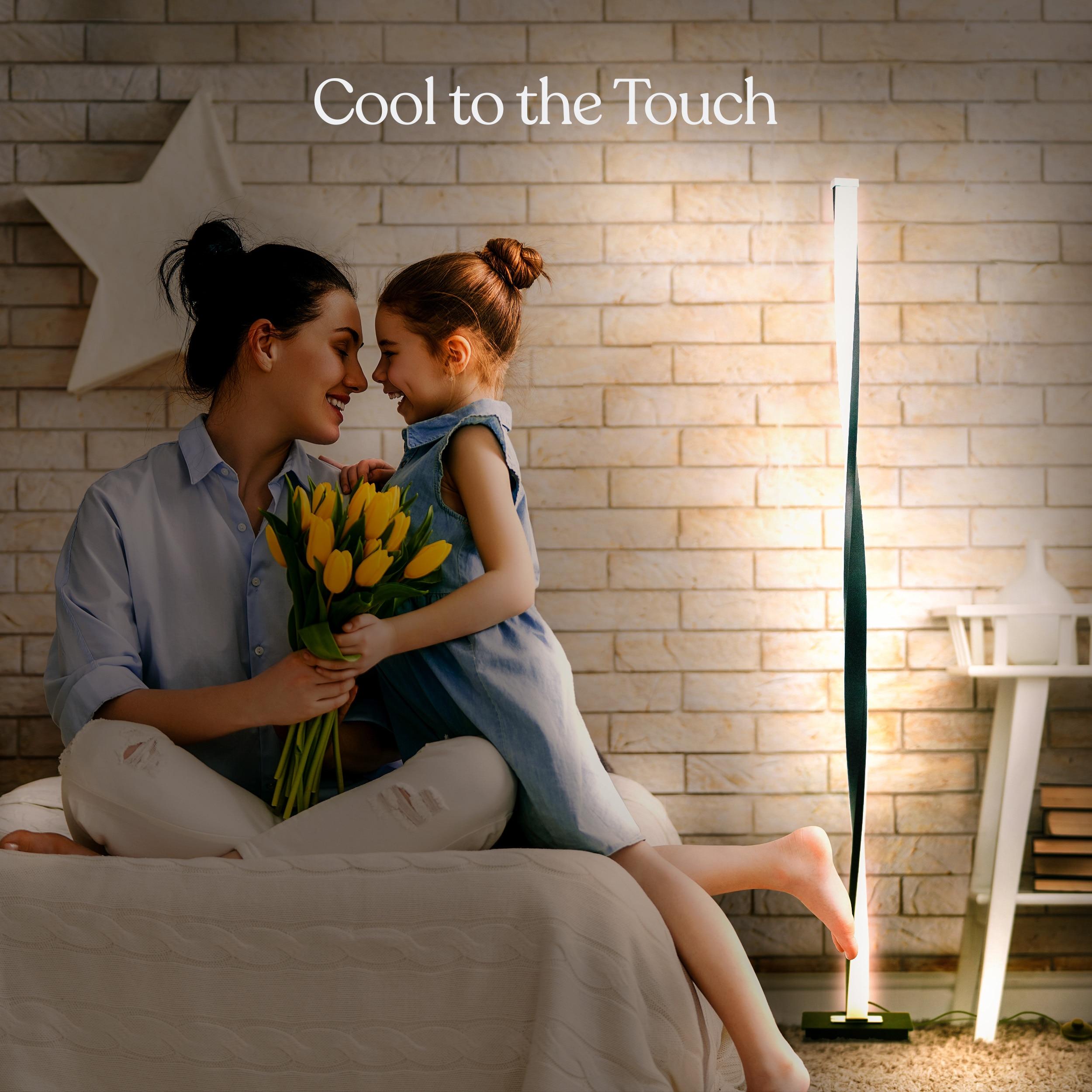 Brightech Helix 48 in. Industrial LED Energy Efficient Floor Lamp