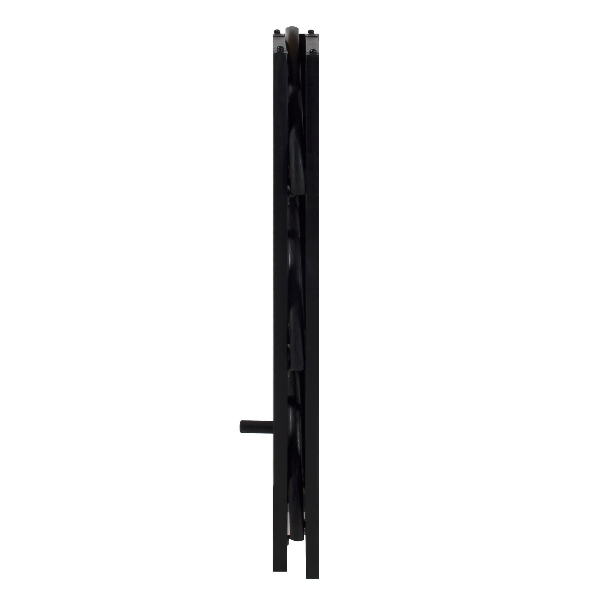 Casual Home Montego 3 Shelf Corner Folding Bookcase with Mantel Top