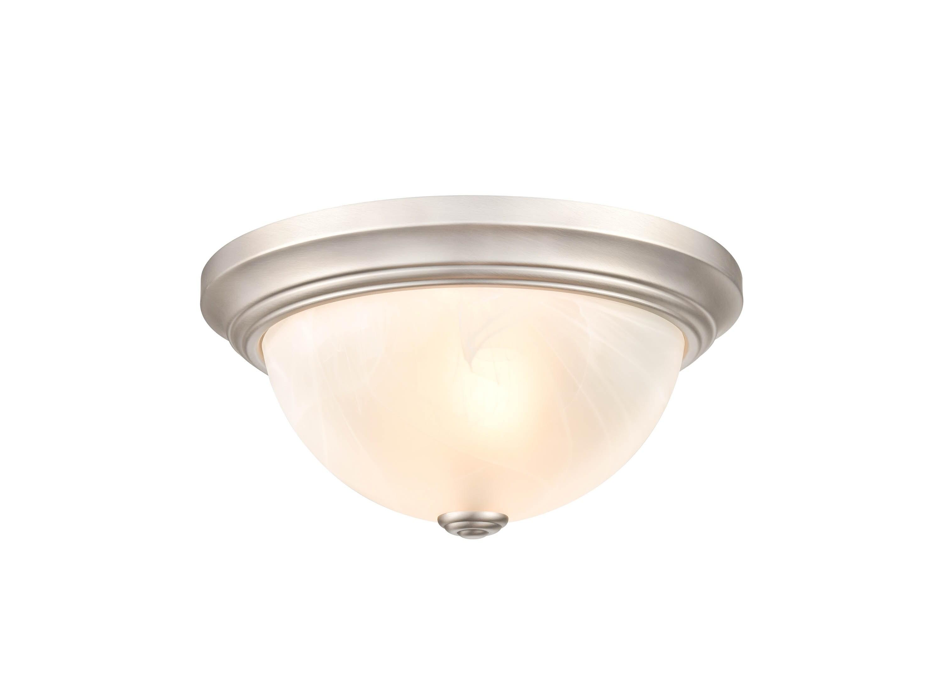 Winston Porter Andreyah Glass Flush Mount