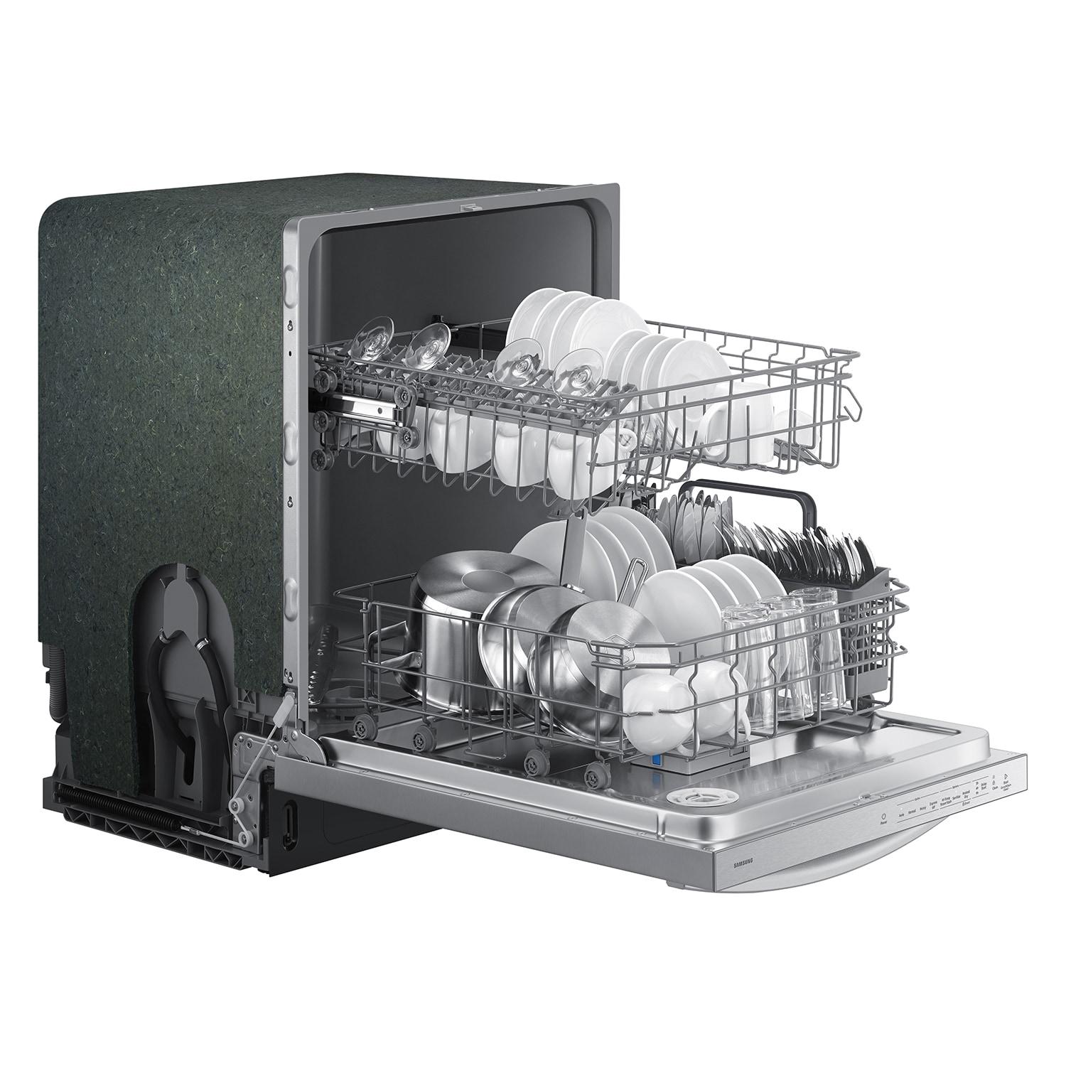 Samsung 24" 53 dBA ENERGY STAR Certified Built-in Top Control Dishwasher with Adjustable Rack