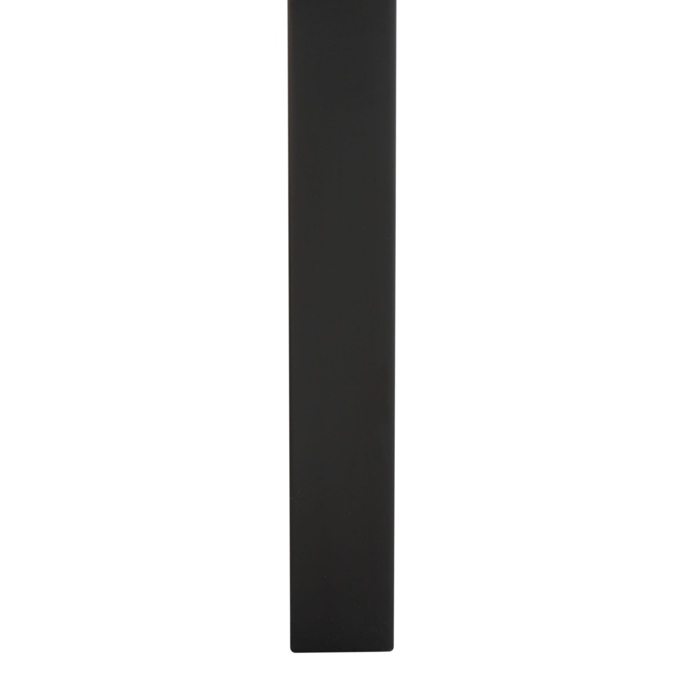 Zadie 2 Shelf Rattan Media Stand - Black - Safavieh