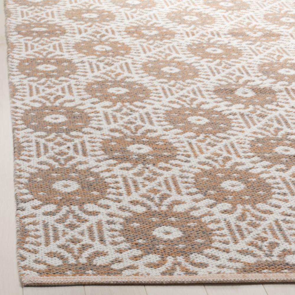 Montauk MTK612 Hand Woven Area Rug - Orange/Ivory - 5'x8' - Safavieh.