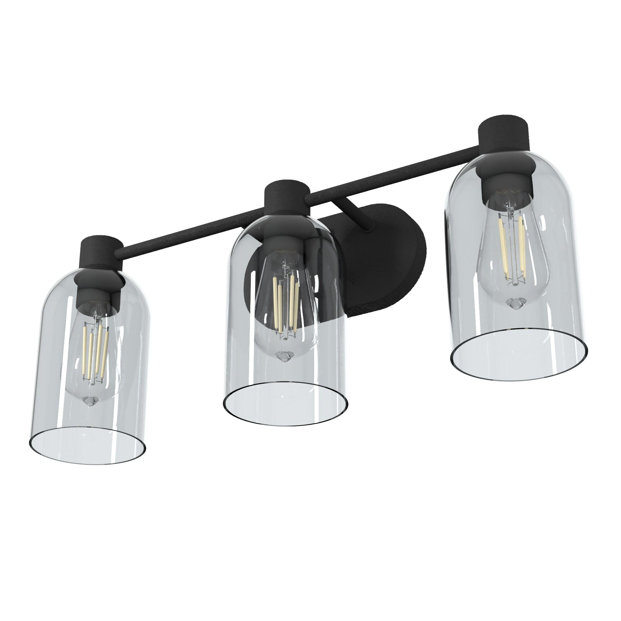 Hunter Lochemeade 3 Light Vanity Wall Light Fixture