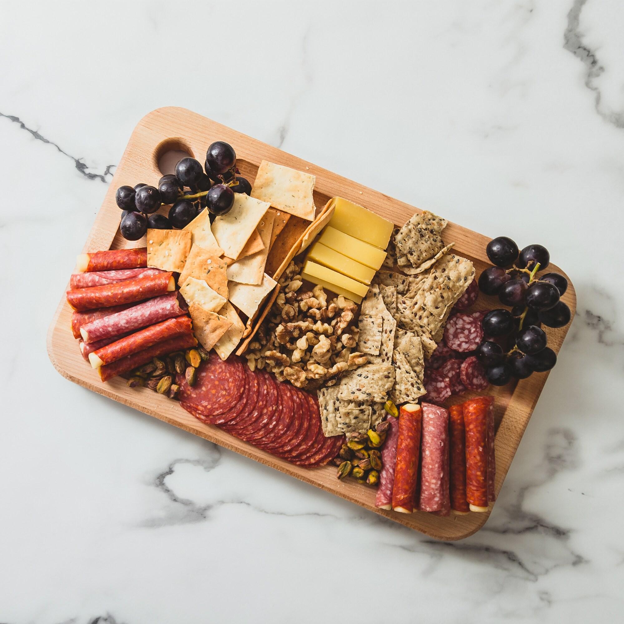 John Boos Boos Block Prestige Series Large Reversible Wood Cutting Board, 1.25-Inch Thickness, 22" x 16" x 1 1/4", Maple