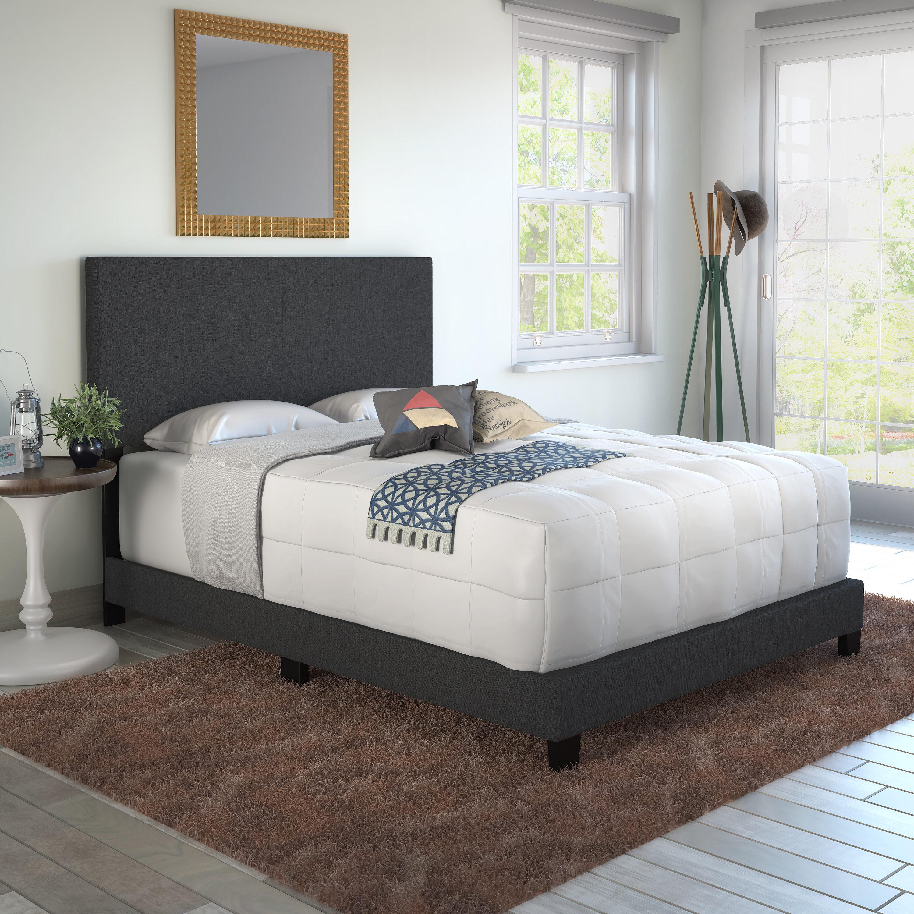 Boyd Sleep MIL896DB Mateo Linen Upholstered Platform Bed