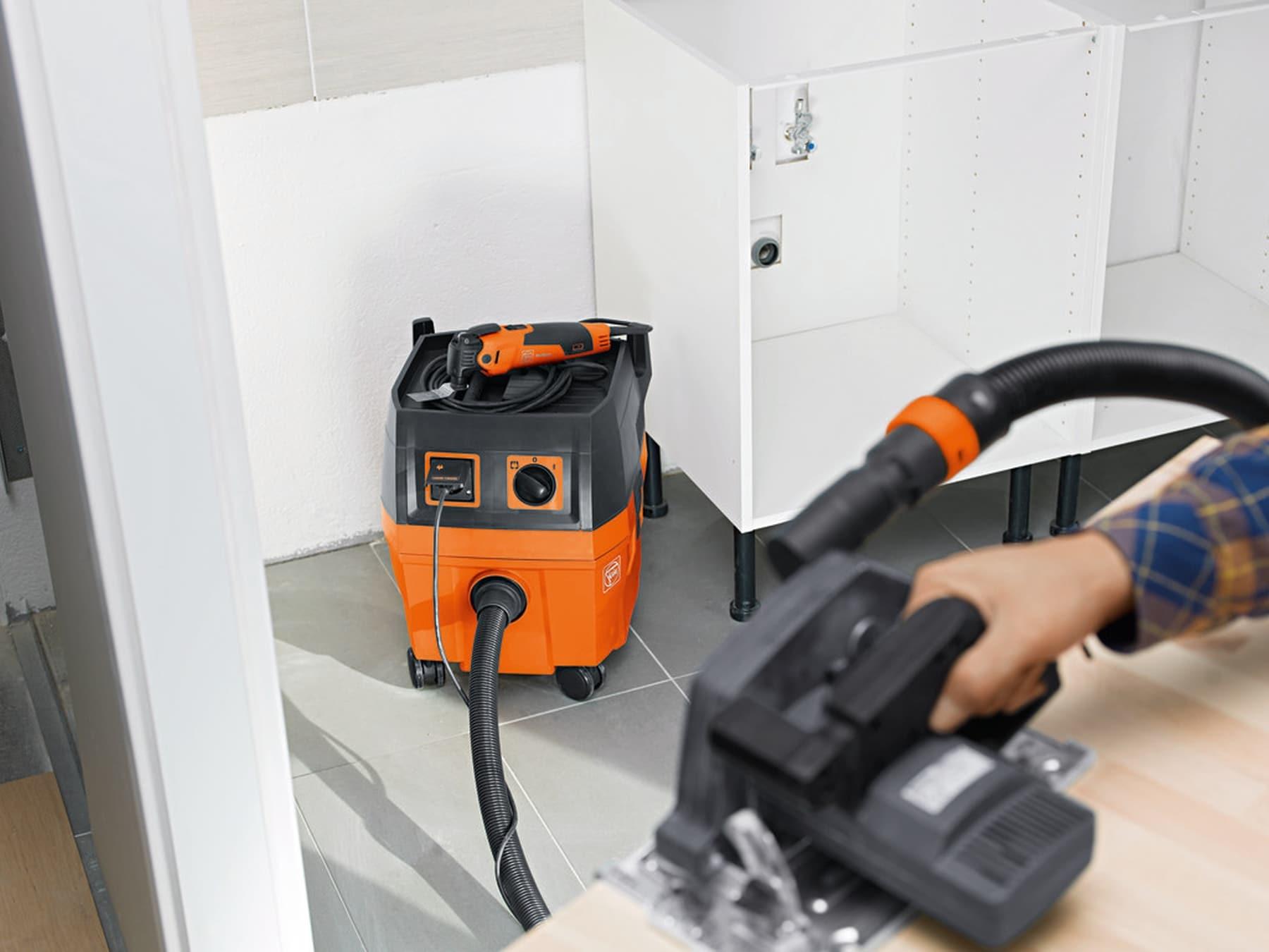 Fein Dust Extractor,5.8 gal.,Plastic,151 cfm TURBO I