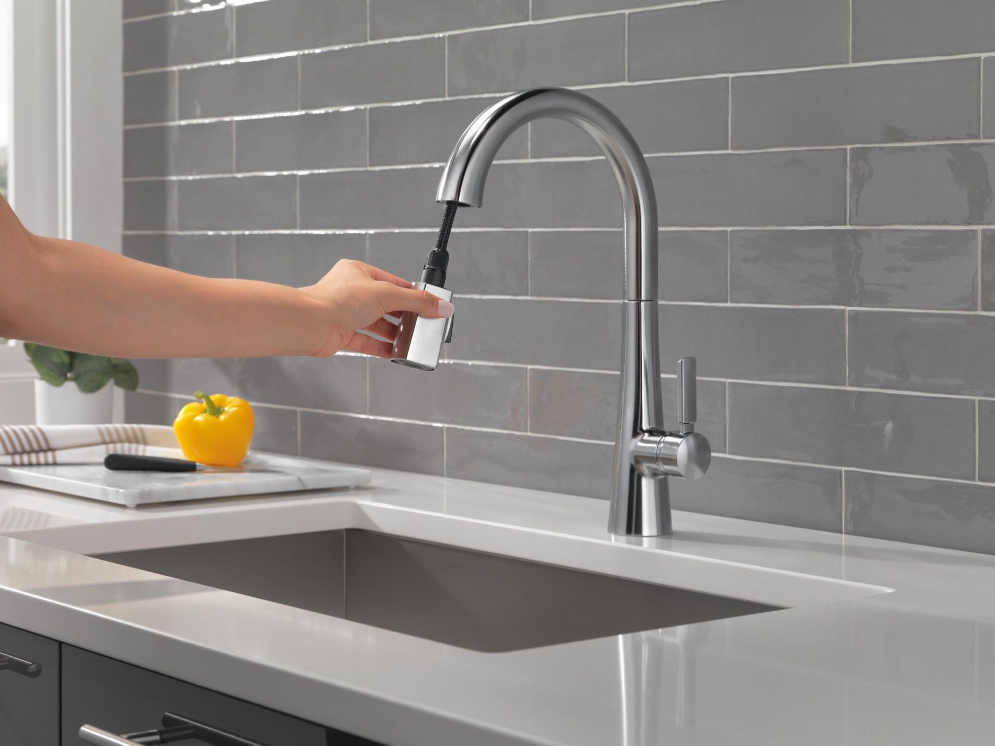 Monrovia Pull Down Single Handle Kitchen Faucet