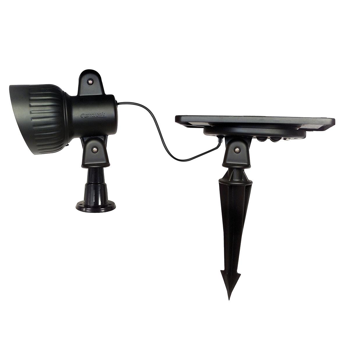 Progressive Black Solar Powered Integrated LED Garden and Landscape Spot Light