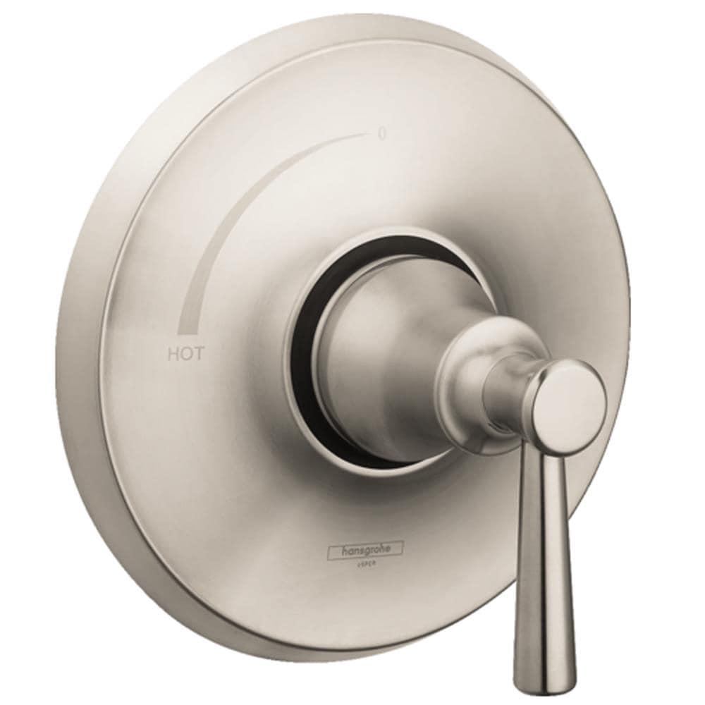 Hansgrohe Joleena Transitional 1-Handle 7-Inch Wide Pressure/ Shower Balance Valve Trim Only In Chrome, 04779000