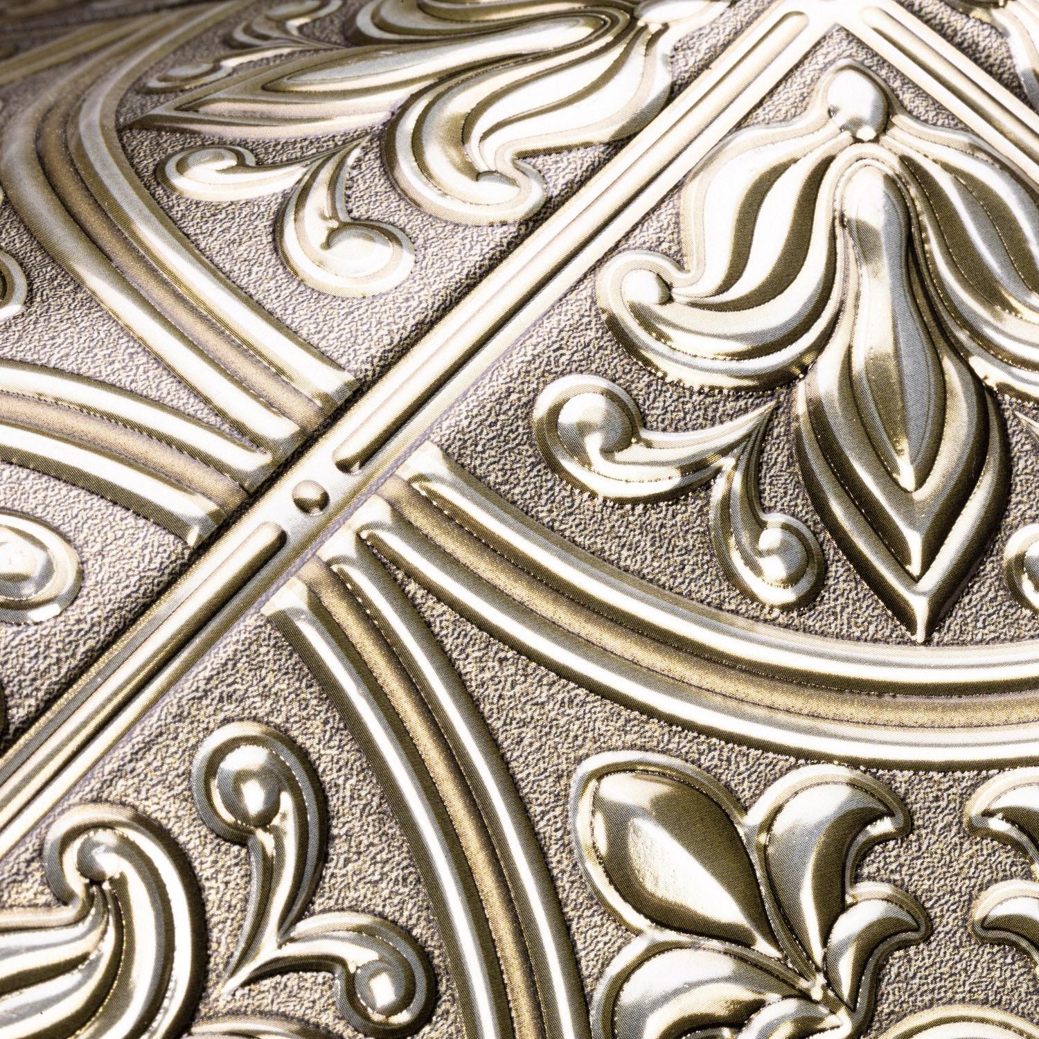 10.5'' W x 10.5'' L PVC Peel and Stick Field Tile