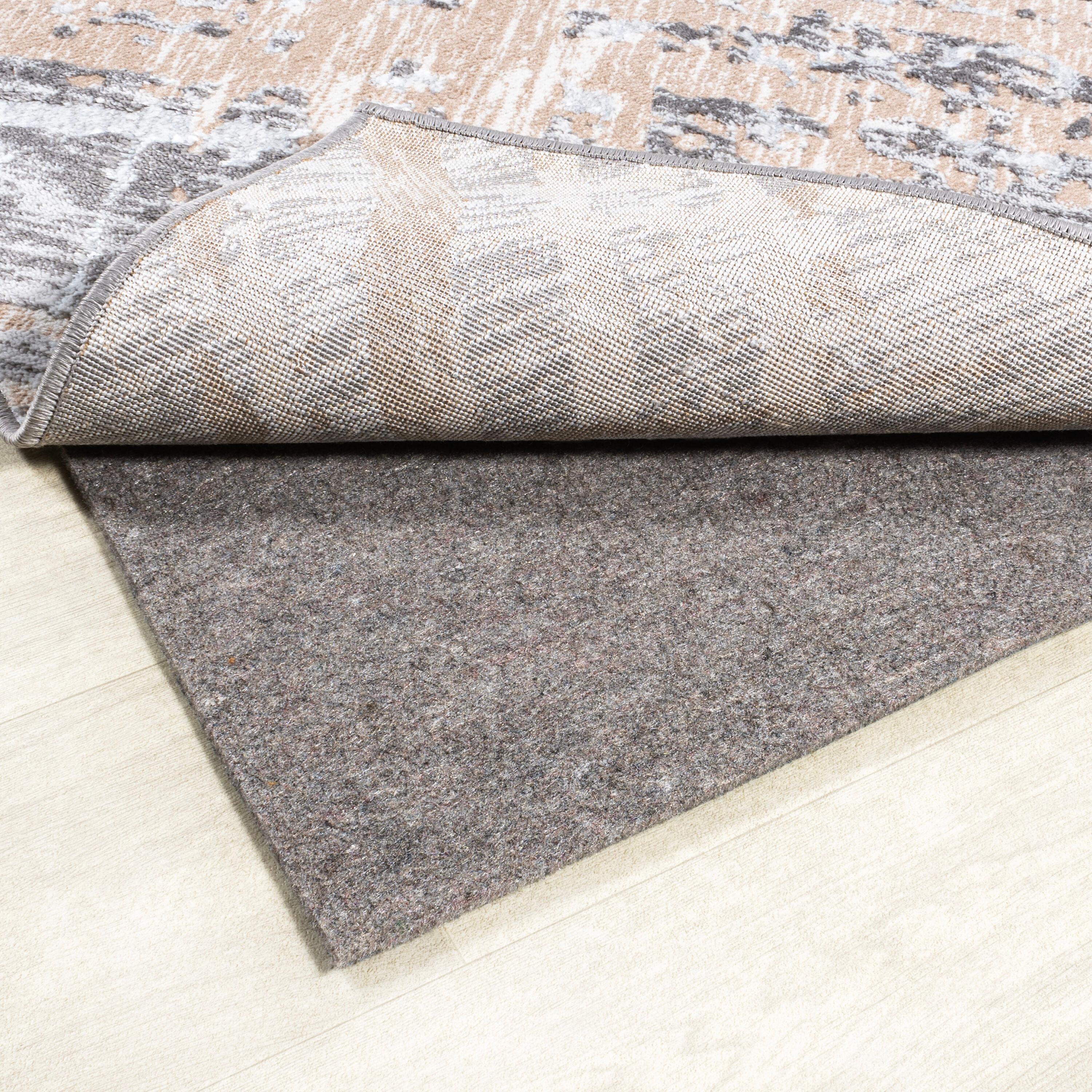 JONATHAN Y Comfort Plus Gray/Brown 3 ft. x 5 ft. Rug Pad
