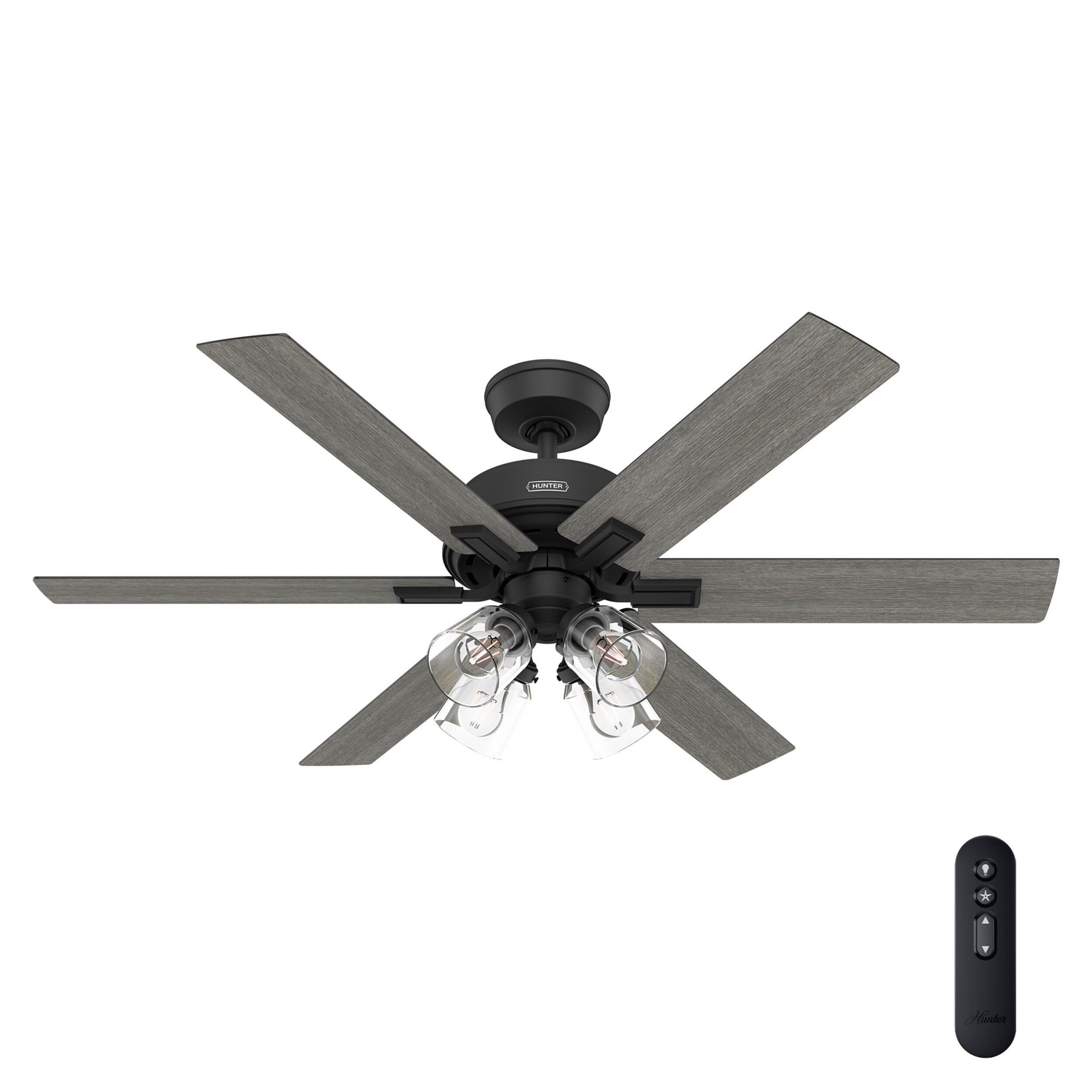 Hunter 52 Inch Fonthill ENERGY STAR® Hunterexpress Ceiling Fan With Lights And Remote