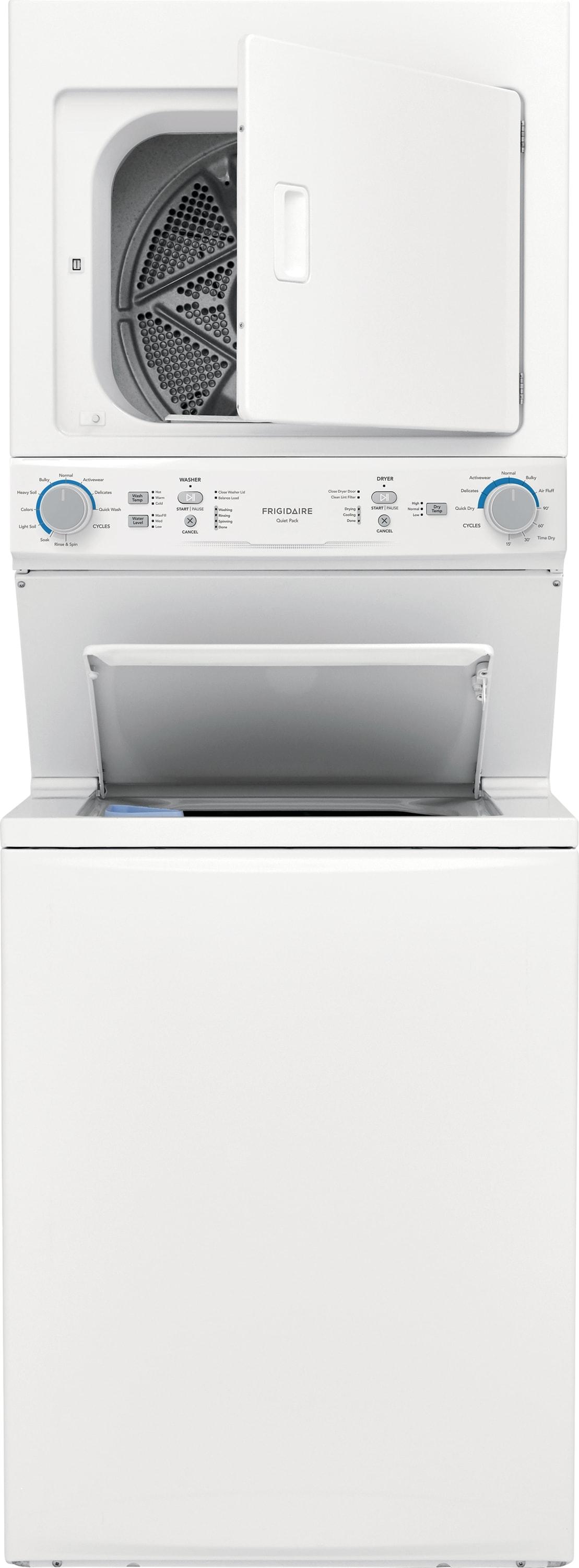 Frigidaire Electric Washer/Dryer Laundry Center - 3.9 Cu. Ft Washer And 5.5 Cu. Ft. Dryer