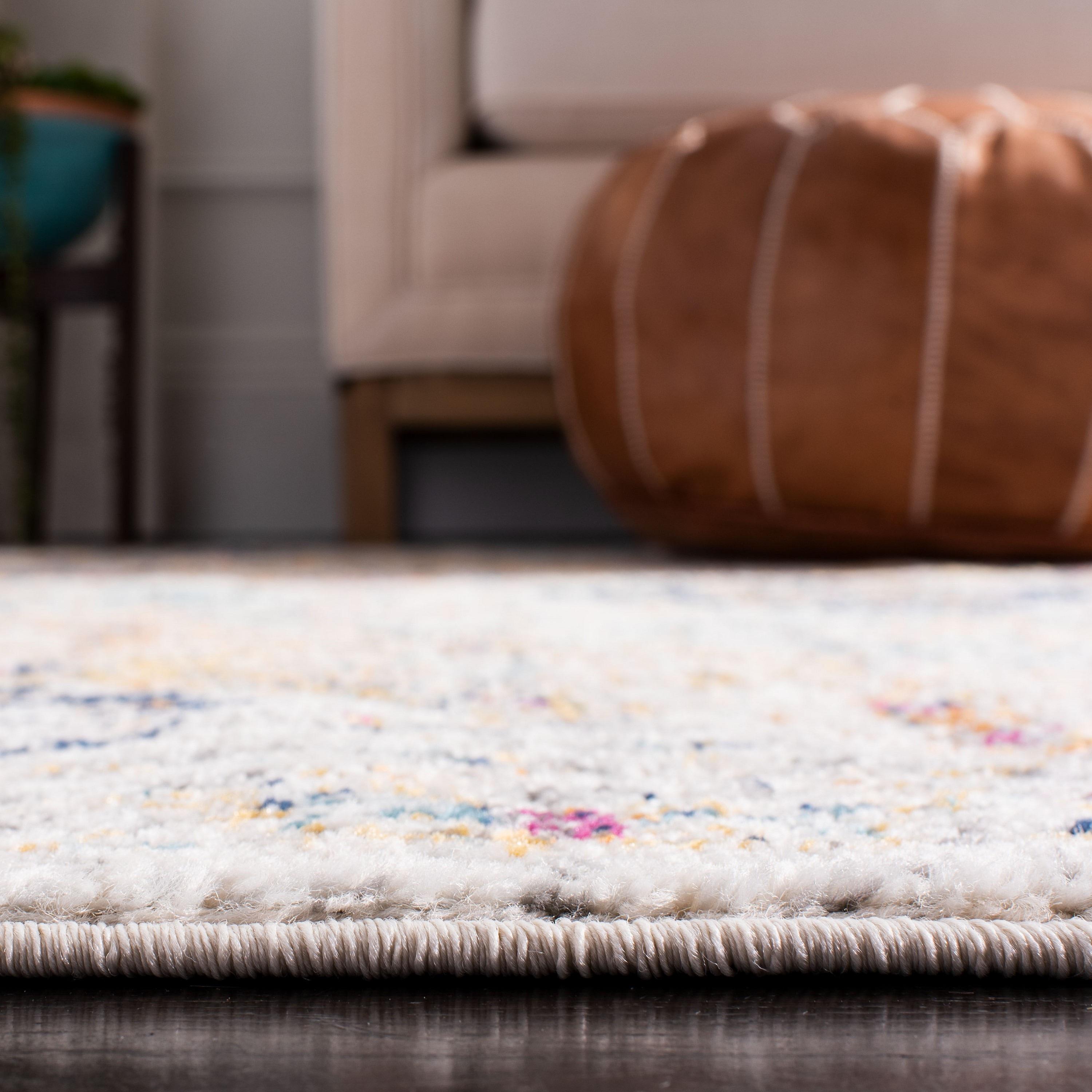 Madison MAD611 Power Loomed Indoor Area Rug - Cream/Multi - 10'x14' - Safavieh