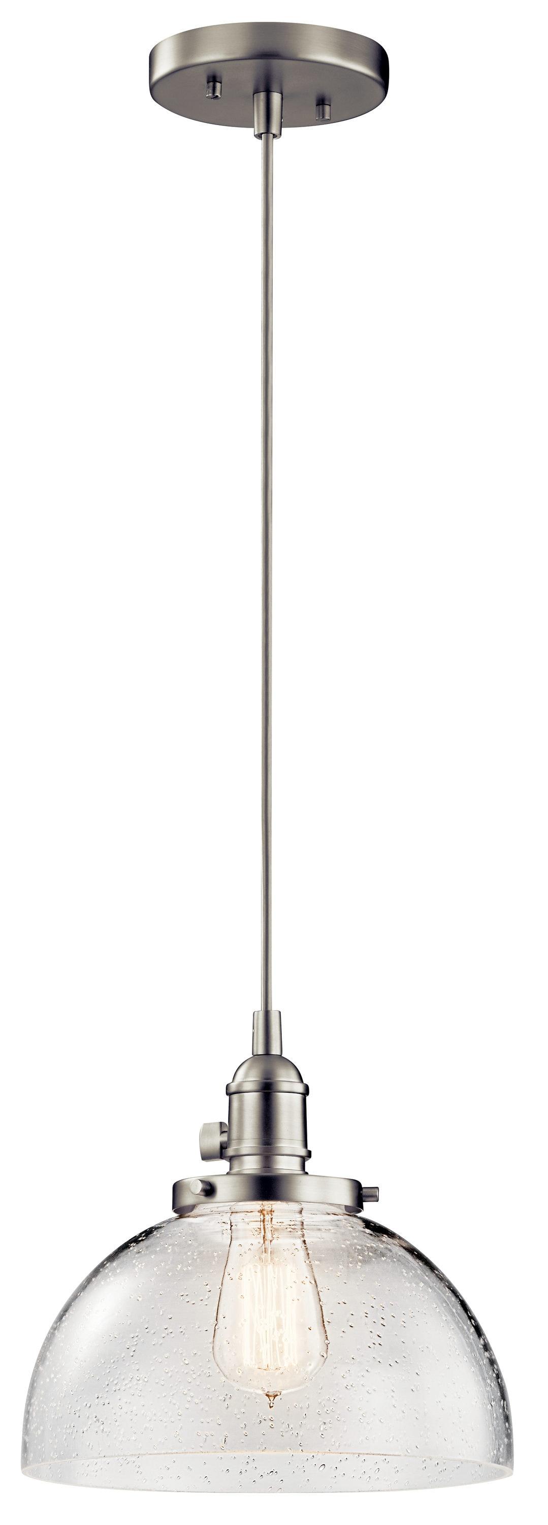 Kichler Lighting Avery 1 - Light Pendant in  Brushed Nickel