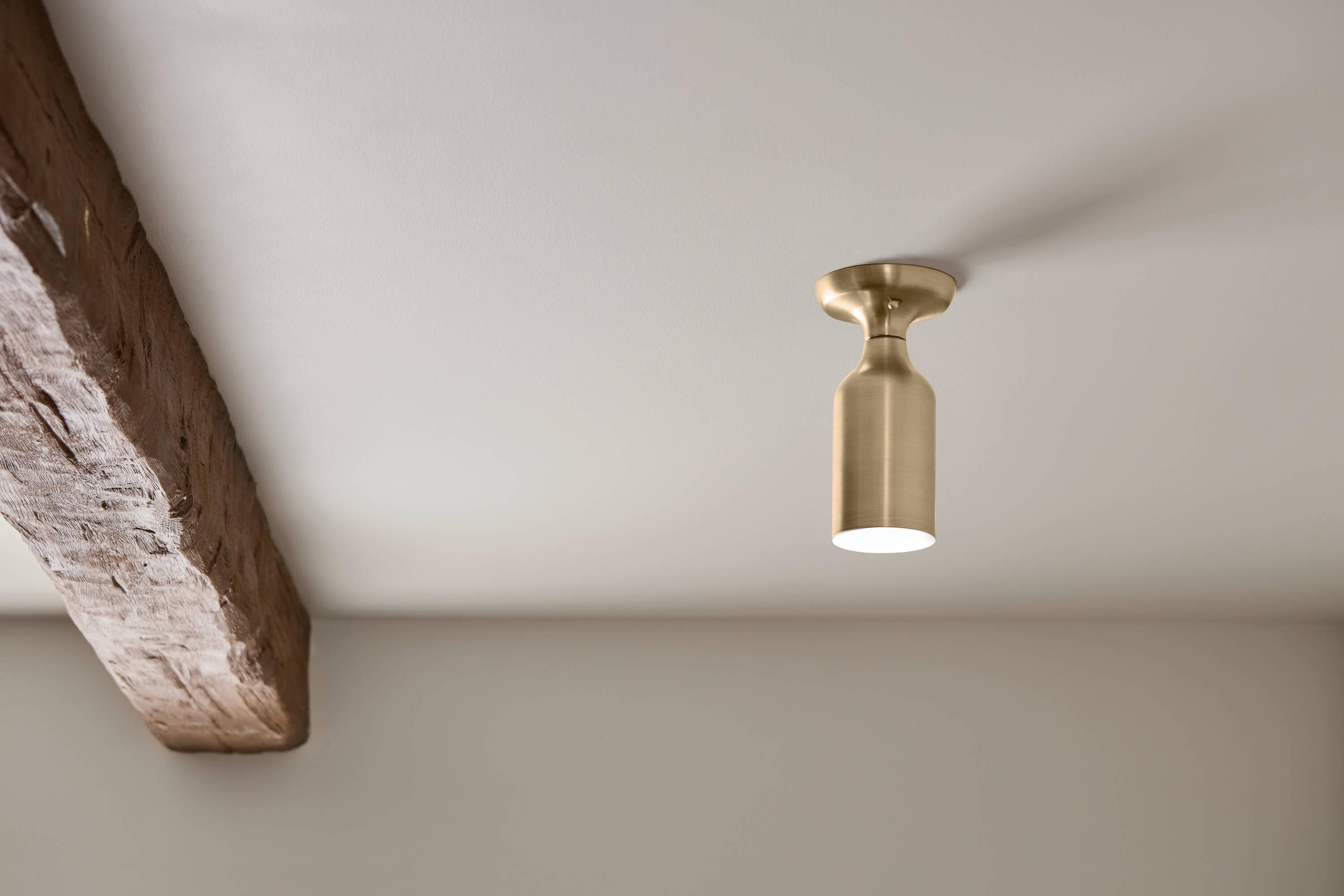 Kichler Lighting Sisu 1 - Light Semi-Flush Mount in  Champagne Bronze