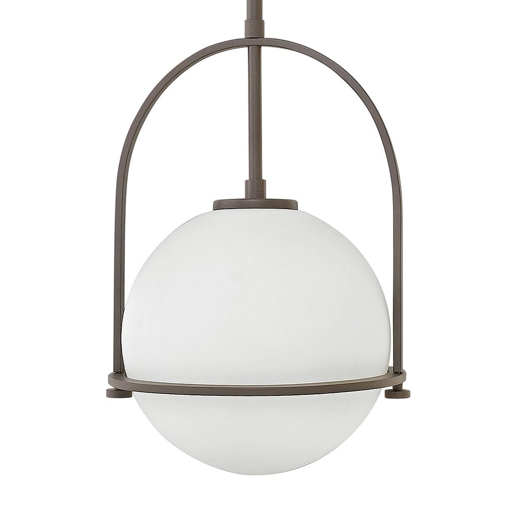Arie Single Light Glass Dimmable Pendant