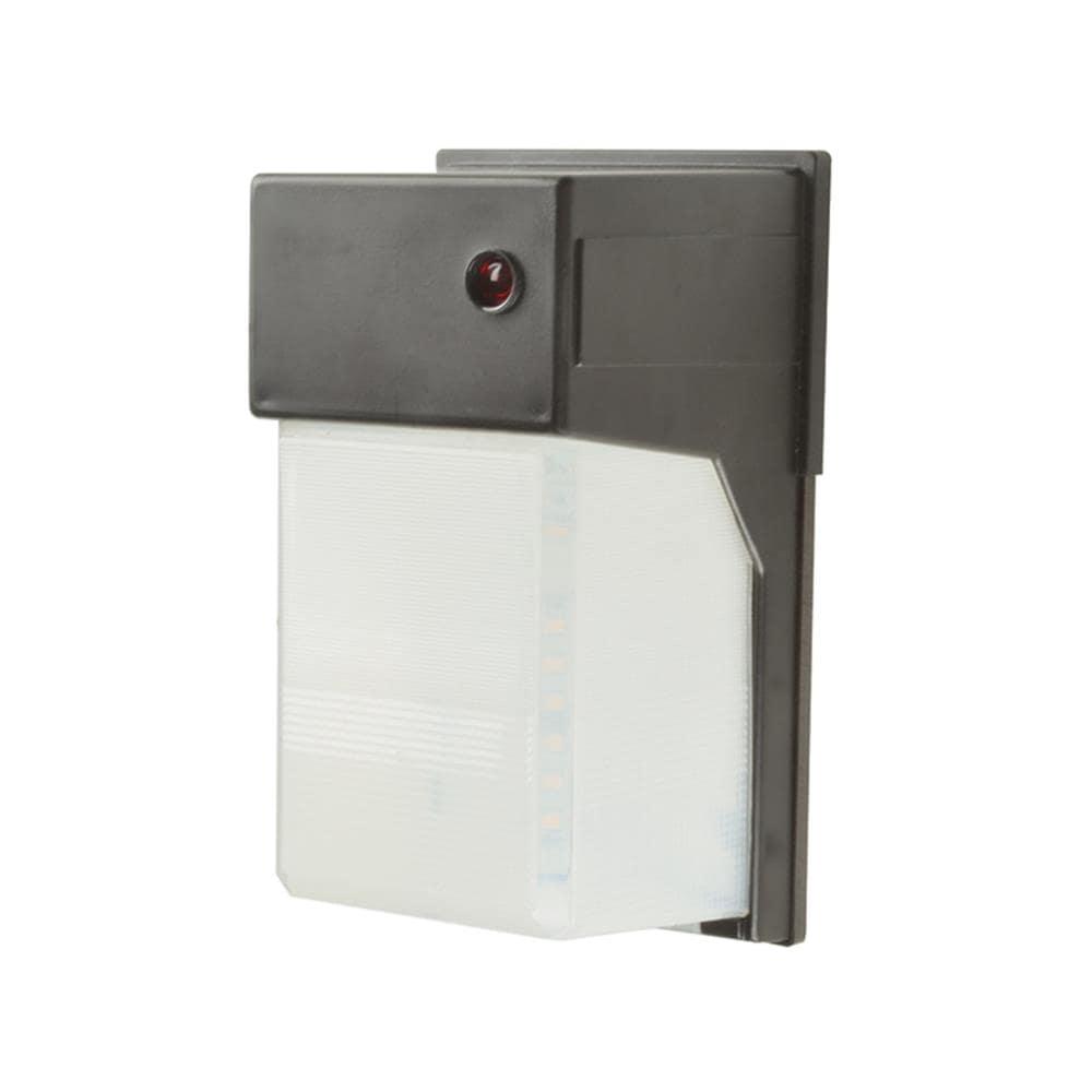 Aspects 1 - Head LED Hardwired Dusk to Dawn Outdoor Security Wall Pack