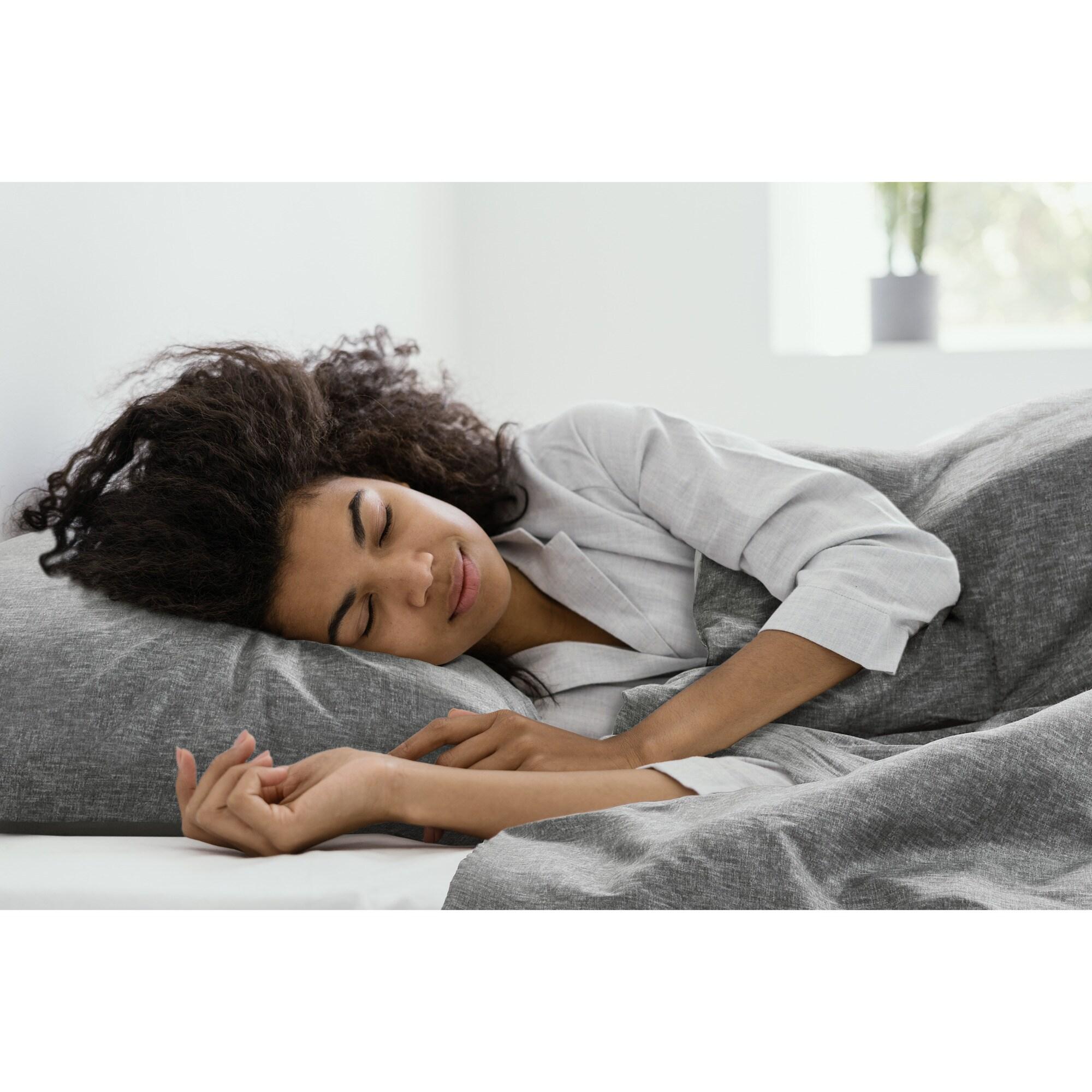 Comfort Spaces Twin Comforter Set - 2pcs (1 Microfiber Comforter & 1sham) Farmhouse Bedding Comforter for All Seasons Boho Bedding Set, Lightweight Solid Bed Comforter Sets, Twin/Twin XL, Grey