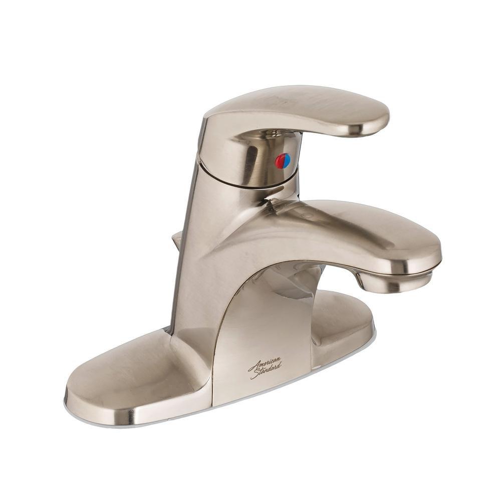 Colony Pro Brushed Nickel Single-Handle Centerset Bathroom Faucet