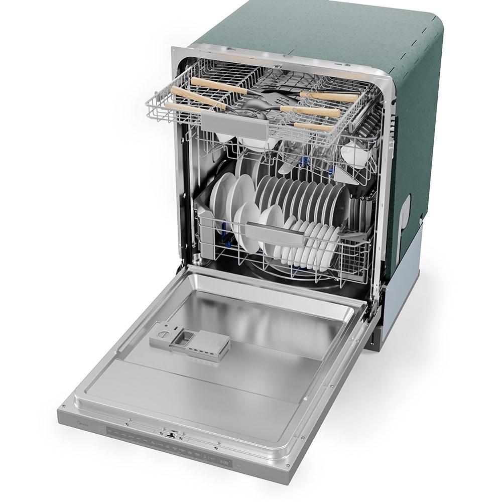 Midea Ultra-Quiet, Built-in dishwasher with Wi-Fi and Targeted Wash Zones, MDT24P5AST, Stainless Steel