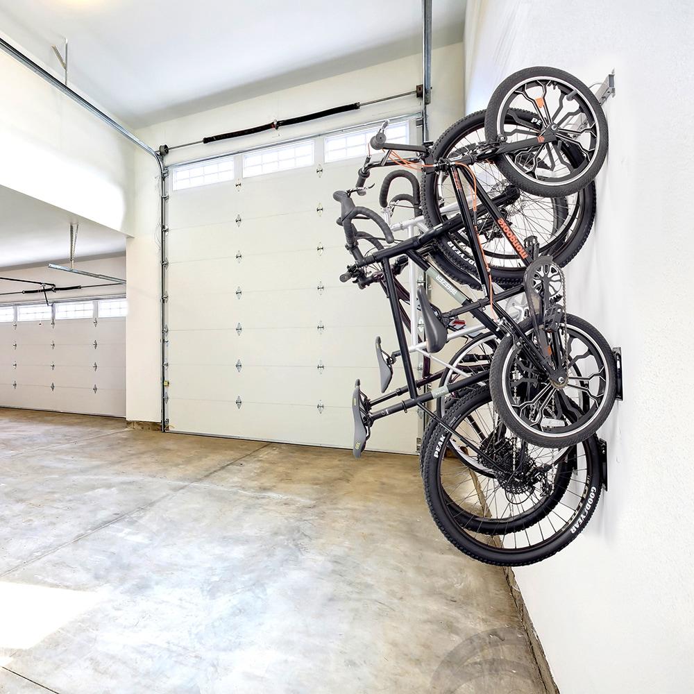 4 Bike Wall Mounted Bike Rack