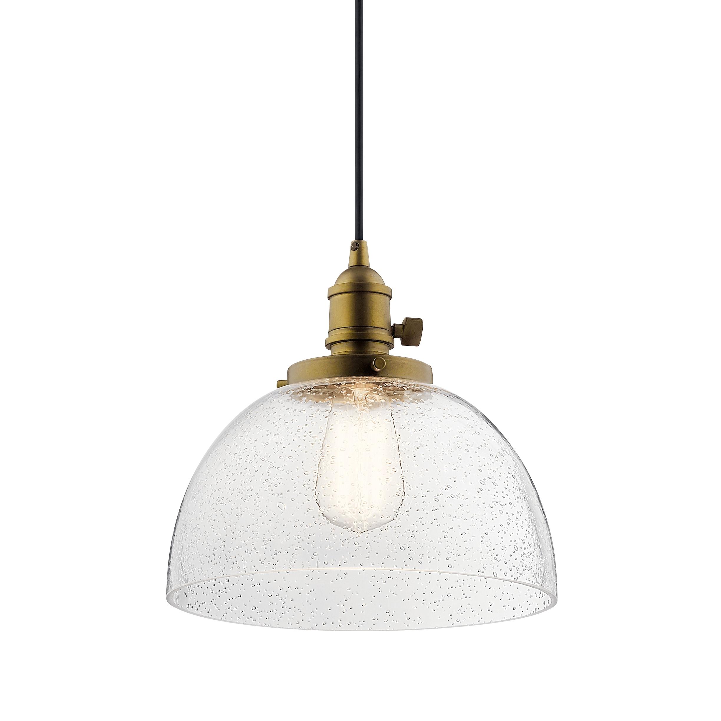 Kichler Lighting Avery 1 - Light Pendant in  Natural Brass