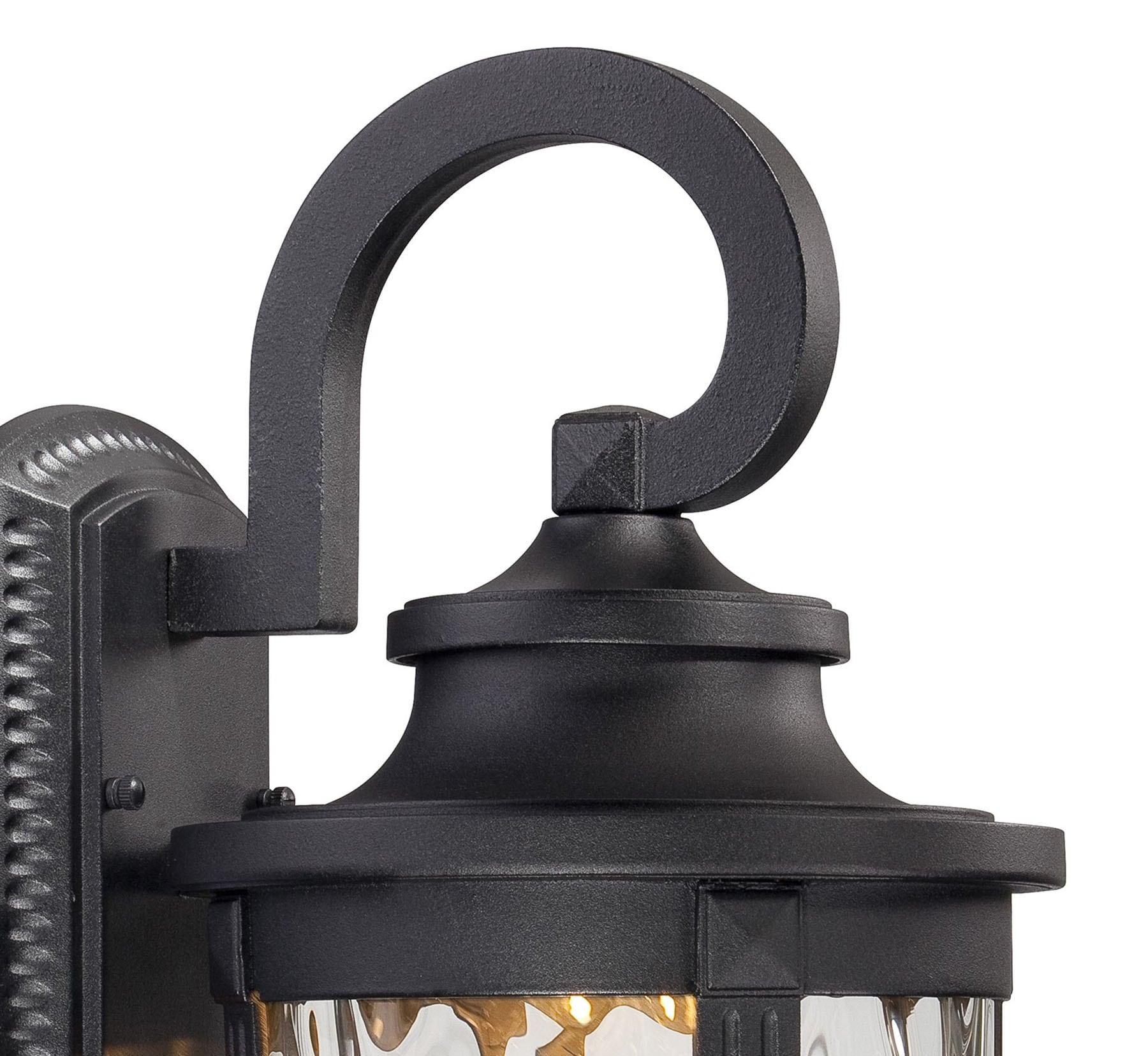 Minka Lavery Merrimack 16 1/4" High Black LED Outdoor Wall Light